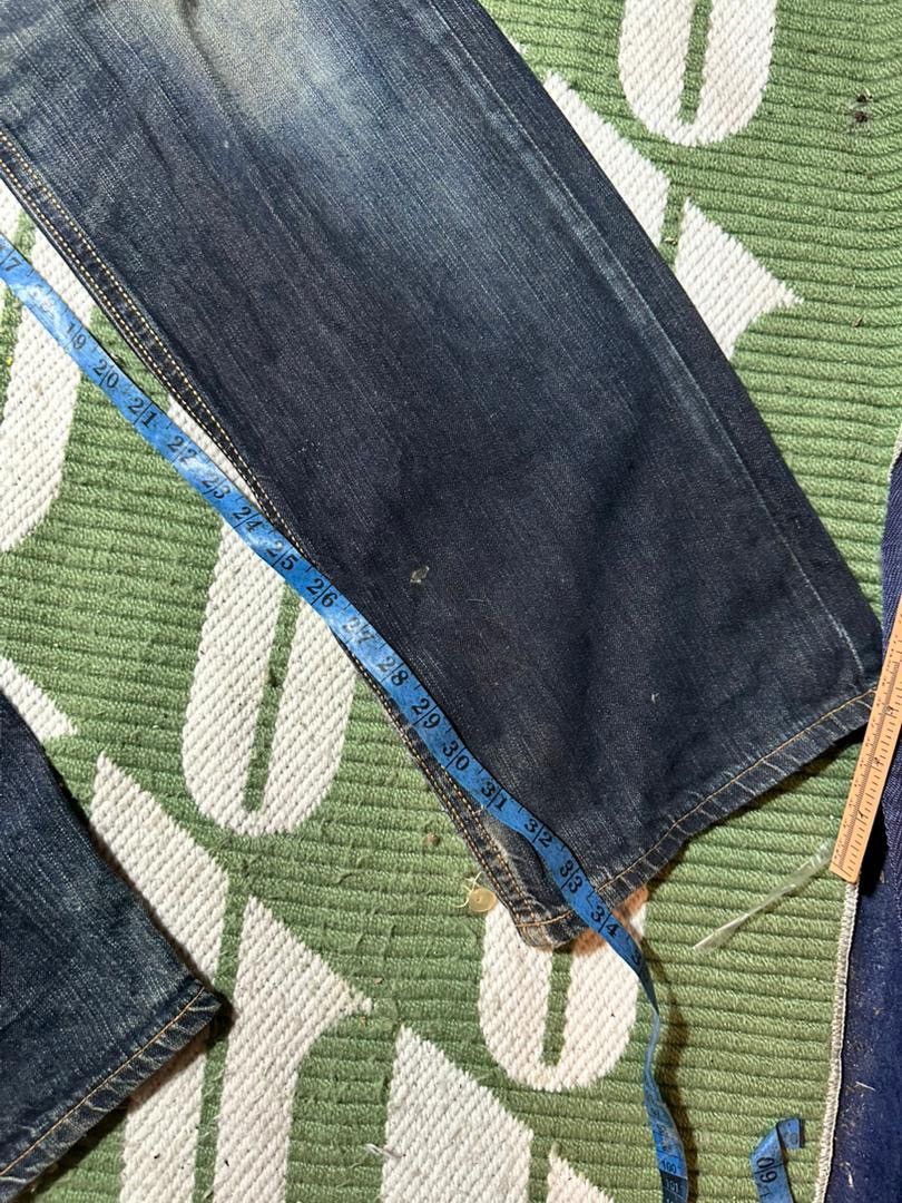 Edwin EDWIN Vintage Eclusive Flare Disyressed Jeans Size US 34 / EU 50 - 8 Thumbnail