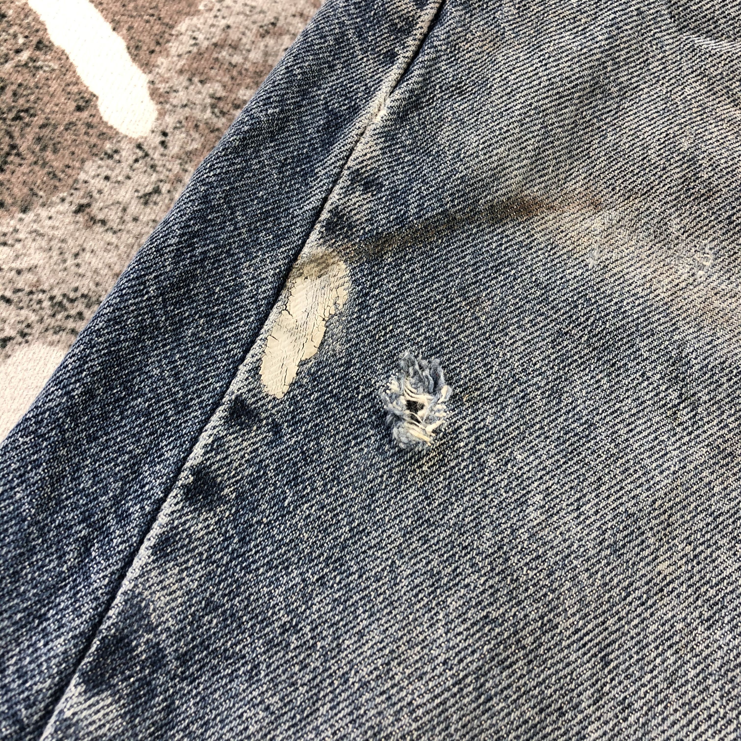 Levi's Vintage Levis 505 Jeans Distressed Denim KJ1377 Size US 36 / EU 52 - 10 Thumbnail