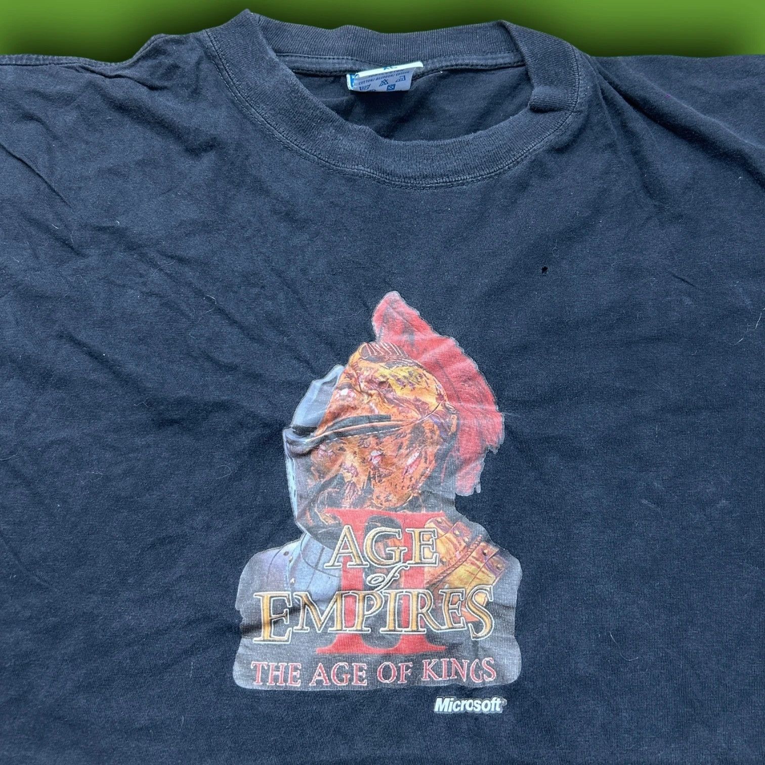 Vintage Vintage 90s Age of Empires II Video Game T Shirt Size US L / EU 52-54 / 3 - 2 Thumbnail