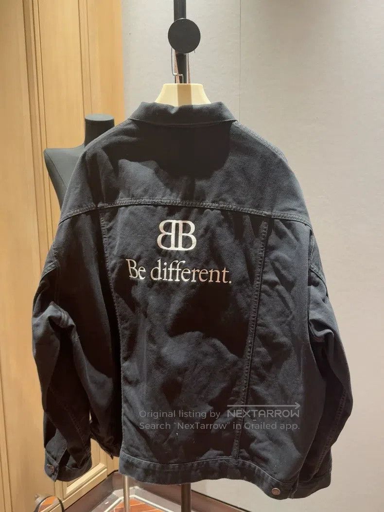 Balenciaga Balenciaga Denim Jacket Size US M / EU 48-50 / 2 - 2 Thumbnail