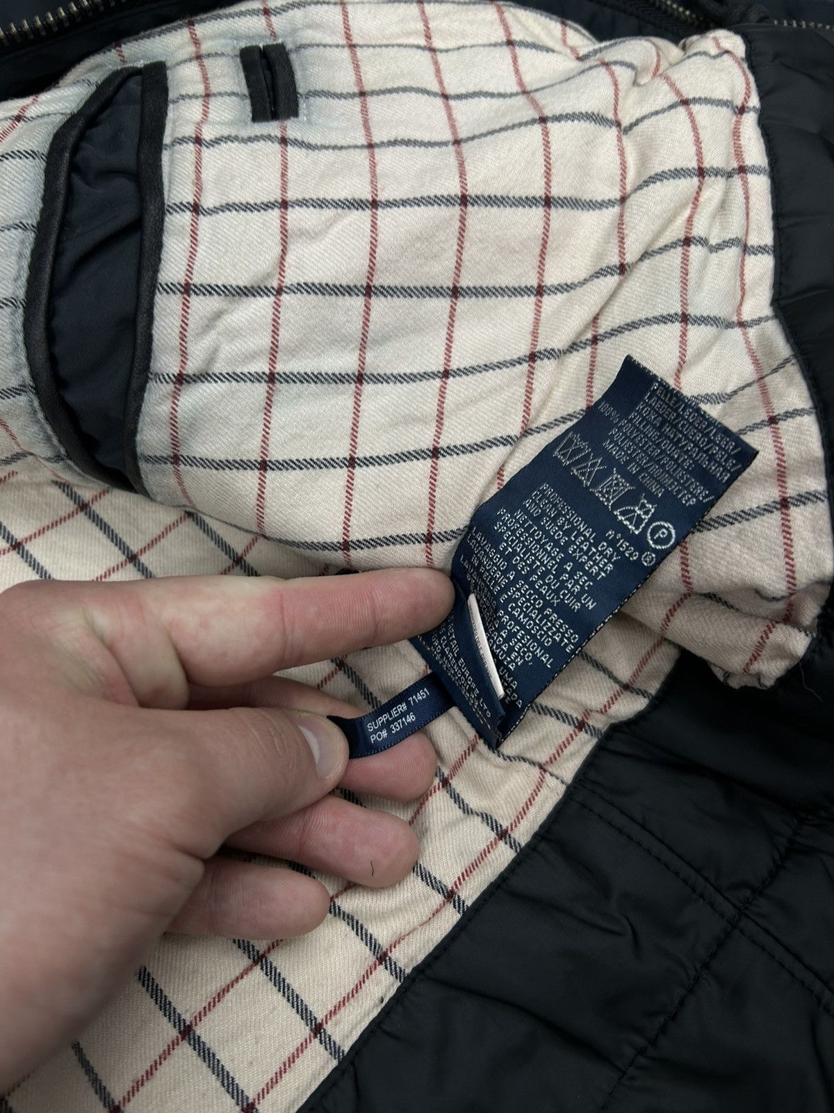 Polo Ralph Lauren × Vintage Polo Ralph Lauren Vintage Men’s Black Jacket Size XL Size US XL / EU 56 / 4 - 9 Thumbnail