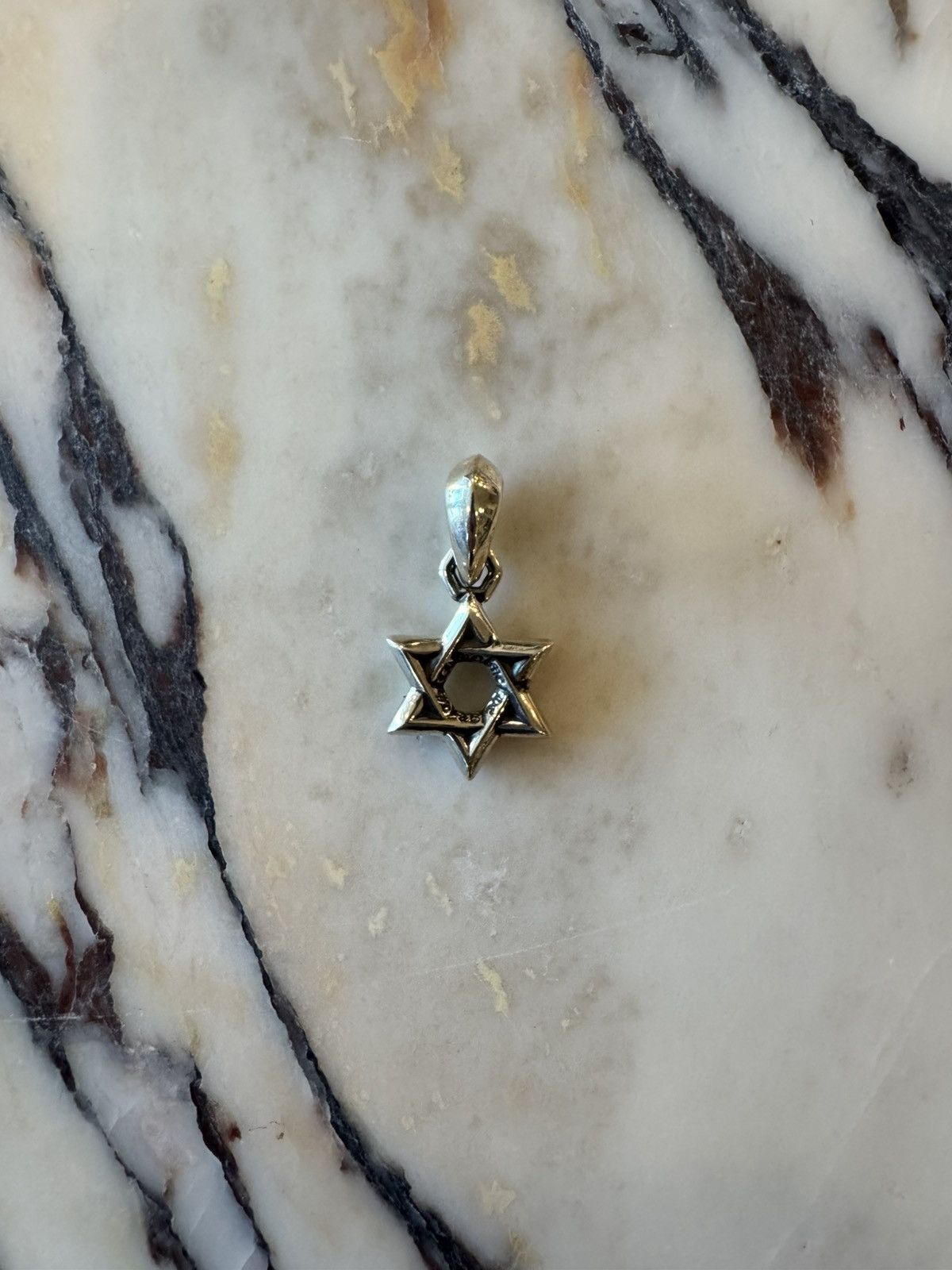 Chrome Hearts Chrome Hearts Sterling Silver Star of David Charm Pendant Size ONE SIZE - 4 Thumbnail