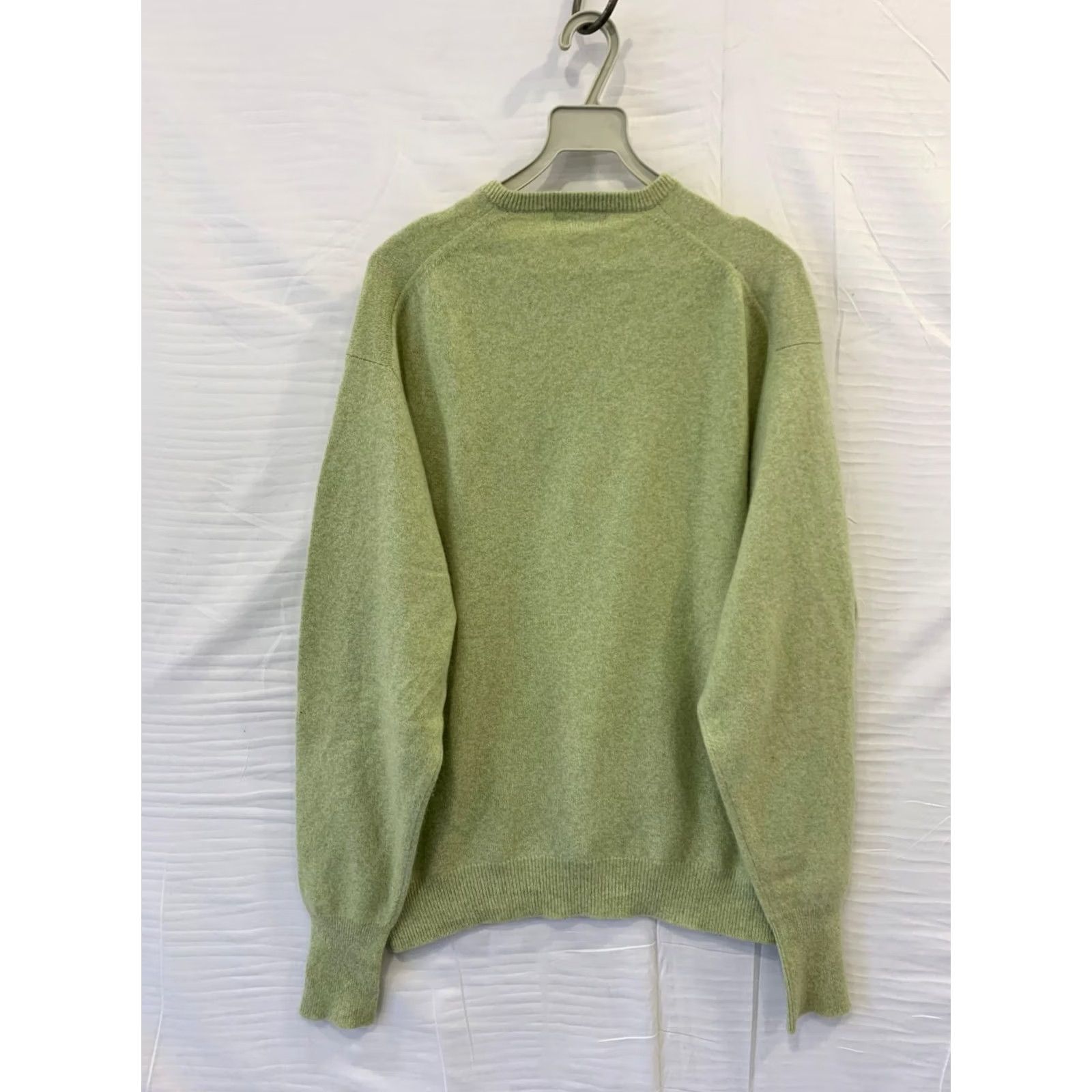 Vintage R. Ricciardi Napoli Sweater / Pullover Men XL Green 100% Pure Cashmere Classic Crewneck Italy Vintage? Size US XL / EU 56 / 4 - 2 Thumbnail