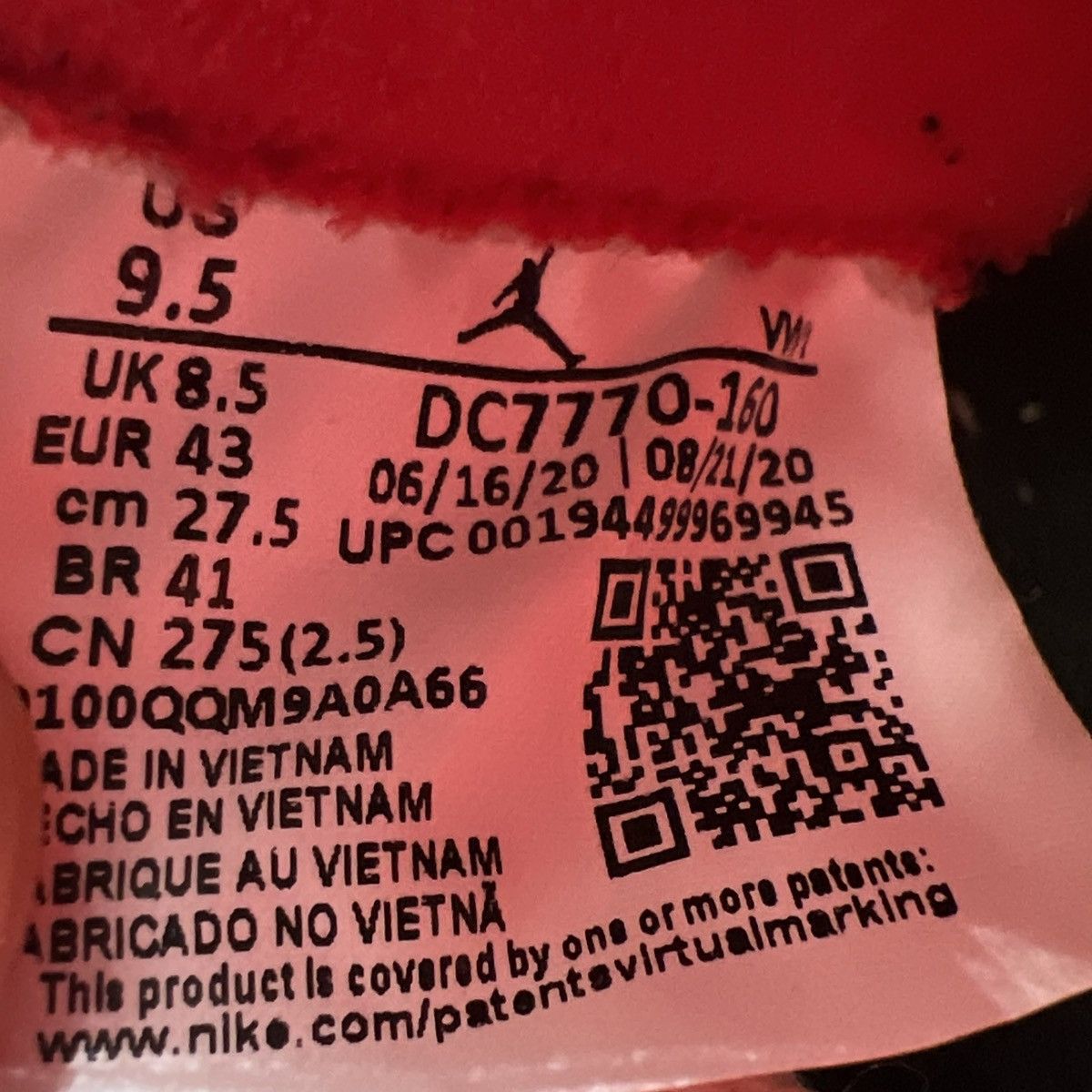 Jordan Brand Air Jordan 4 fire red Size US 9.5 / EU 42-43 - 8 Thumbnail
