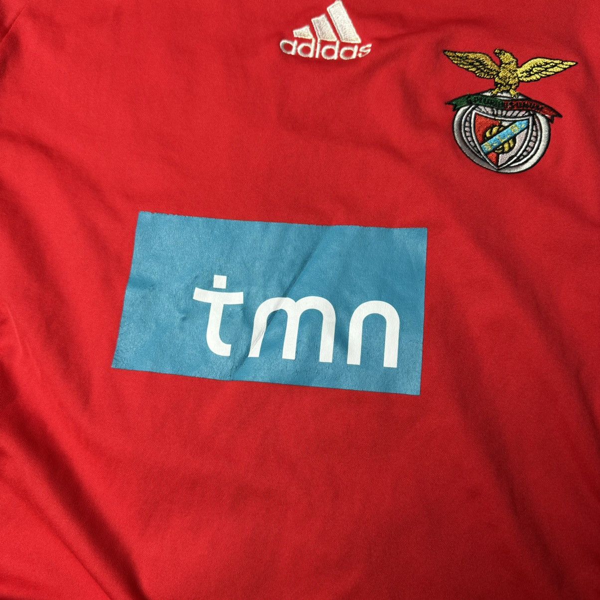 Adidas × Vintage Benfica 2008-09 Adidas Men’s Soccer Football Home Jersey Size US M / EU 48-50 / 2 - 4 Thumbnail