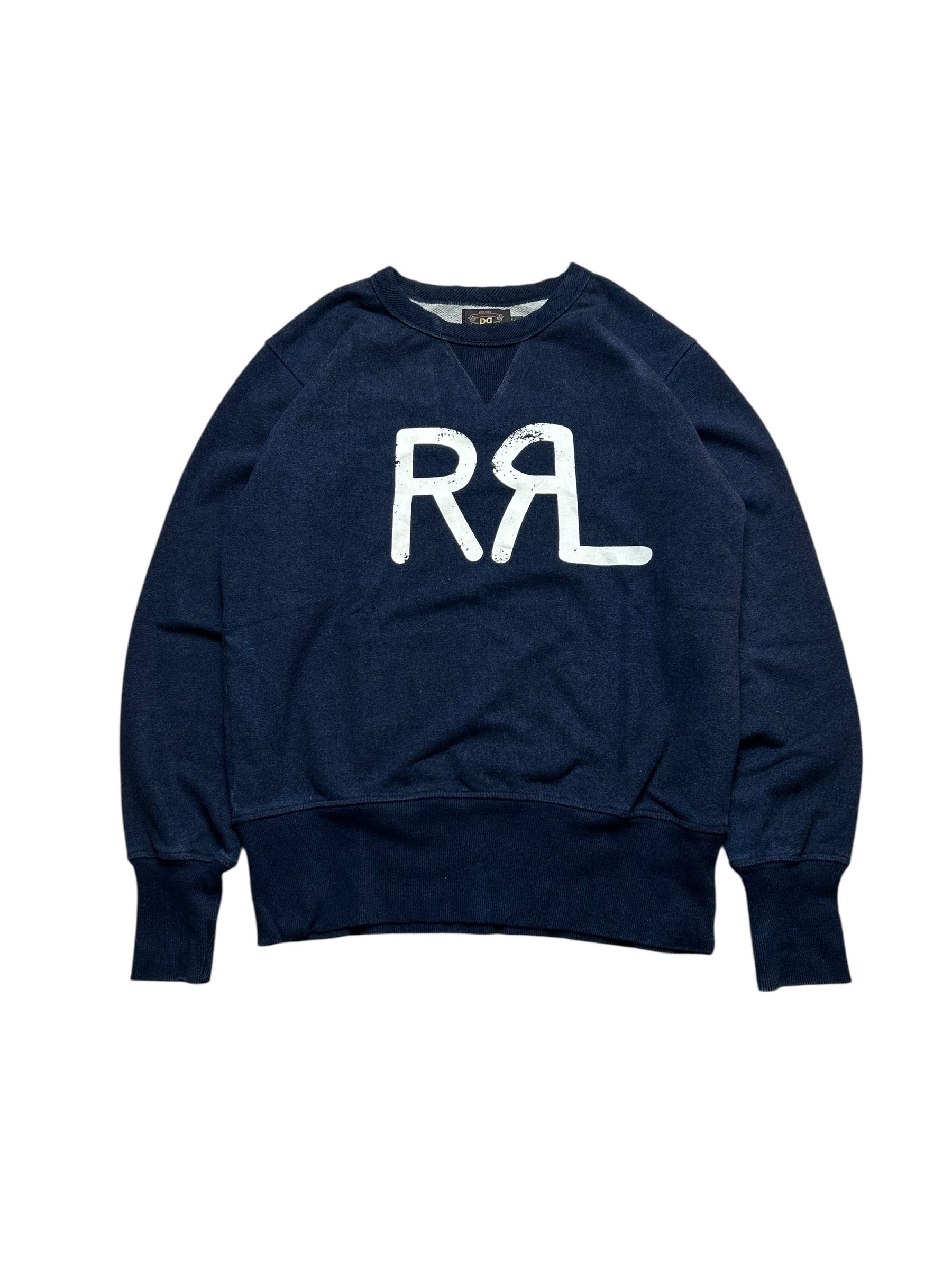 RRL Ralph Lauren Double RL RRL Ralph Lauren Sweatshirt Indigo Loopwheel Size US L / EU 52-54 / 3 - 1 Thumbnail