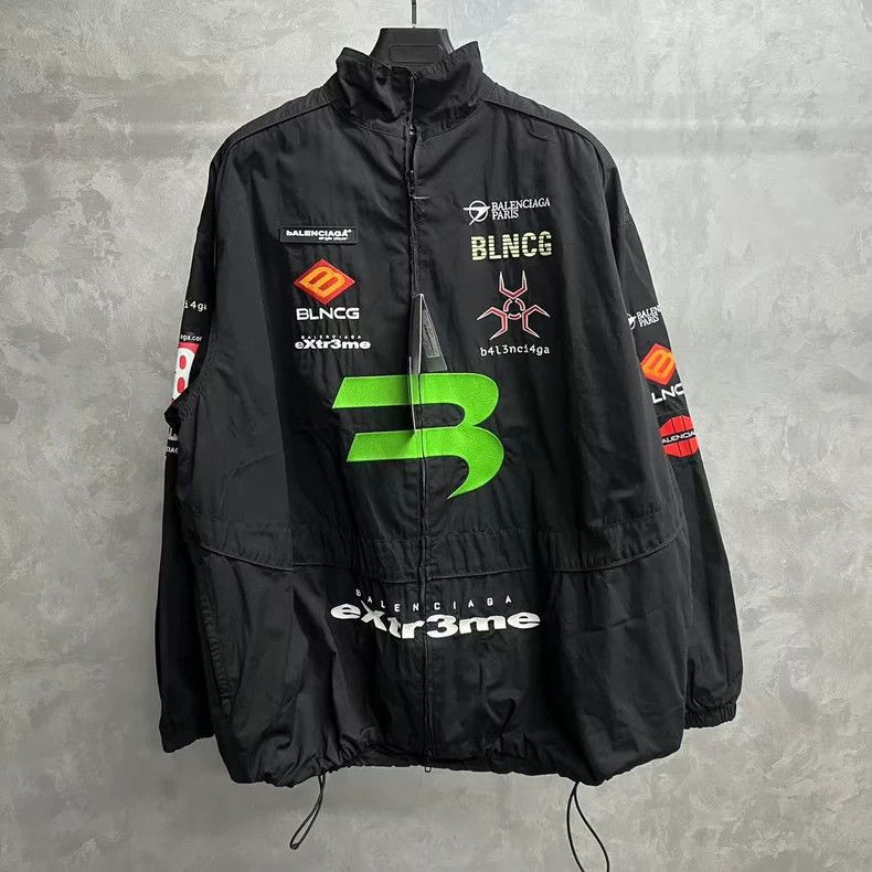 Balenciaga Balenciaga Black Casual Logo Jacket Size US M / EU 48-50 / 2 - 1 Thumbnail