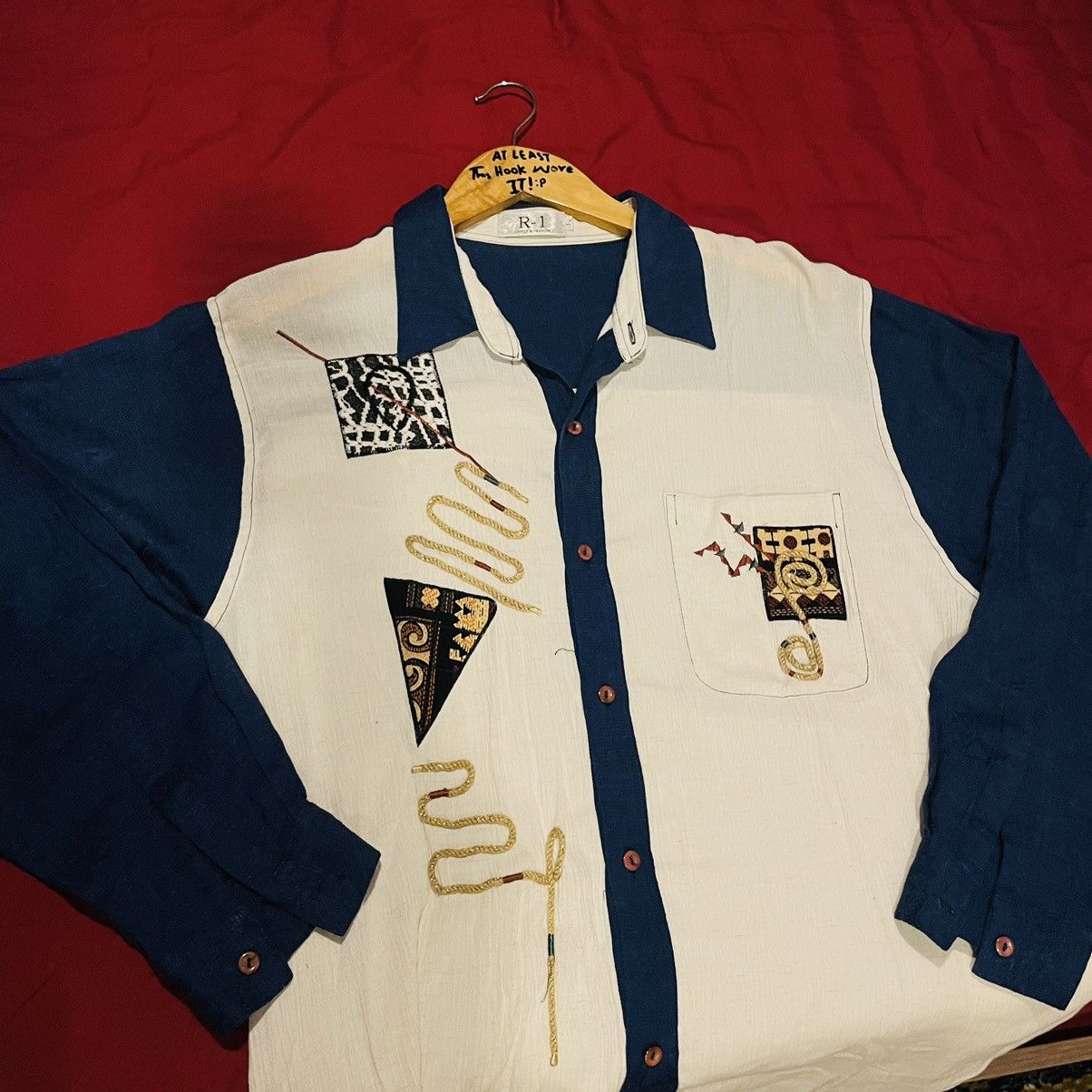 Vintage Vintage R1 Handmade Sailor Shirt Size US M / EU 48-50 / 2 - 7 Thumbnail