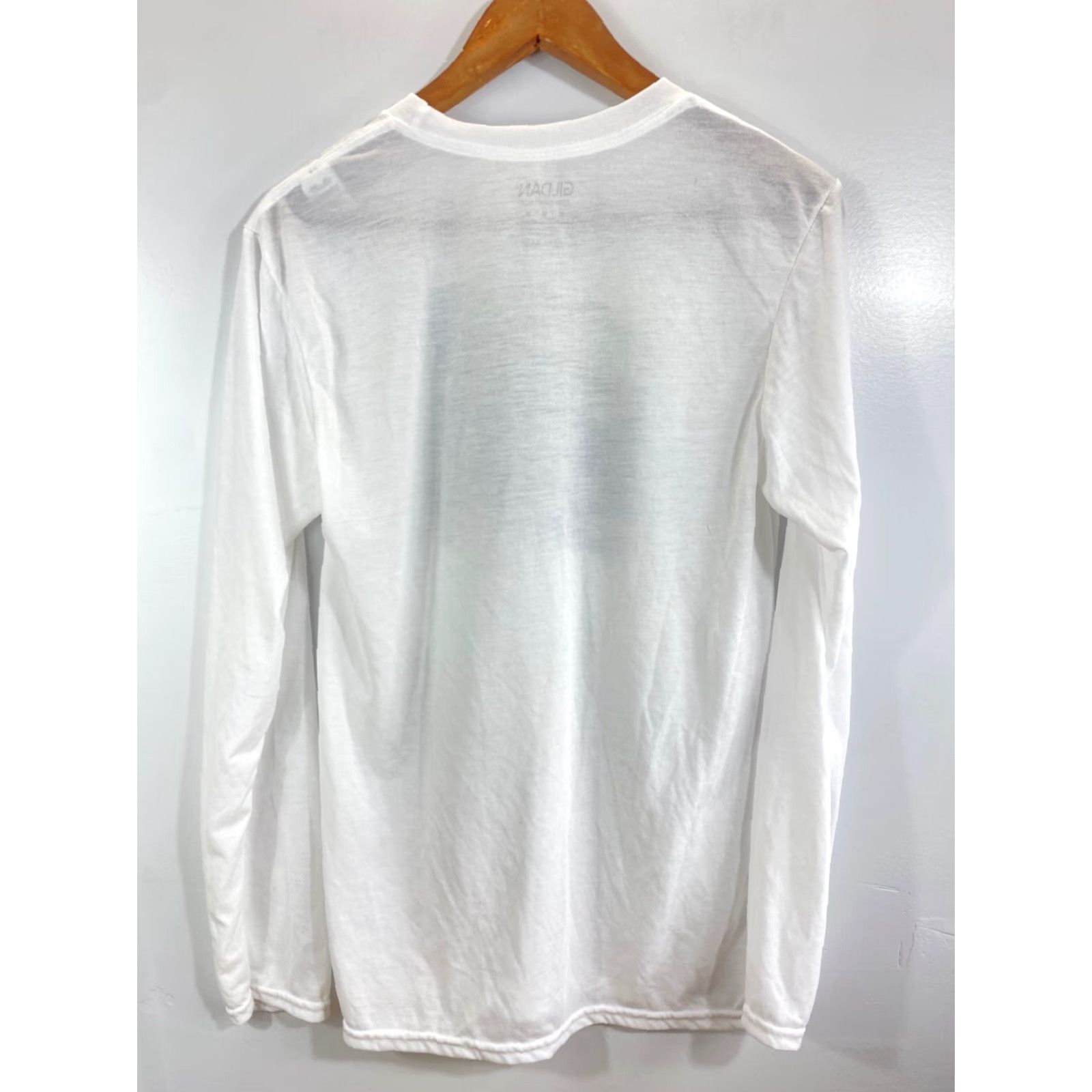 Gildan Gildan Performance Mens Medium White Long Sleeve Graphic Scrabble #1131 Size US M / EU 48-50 / 2 - 2 Thumbnail