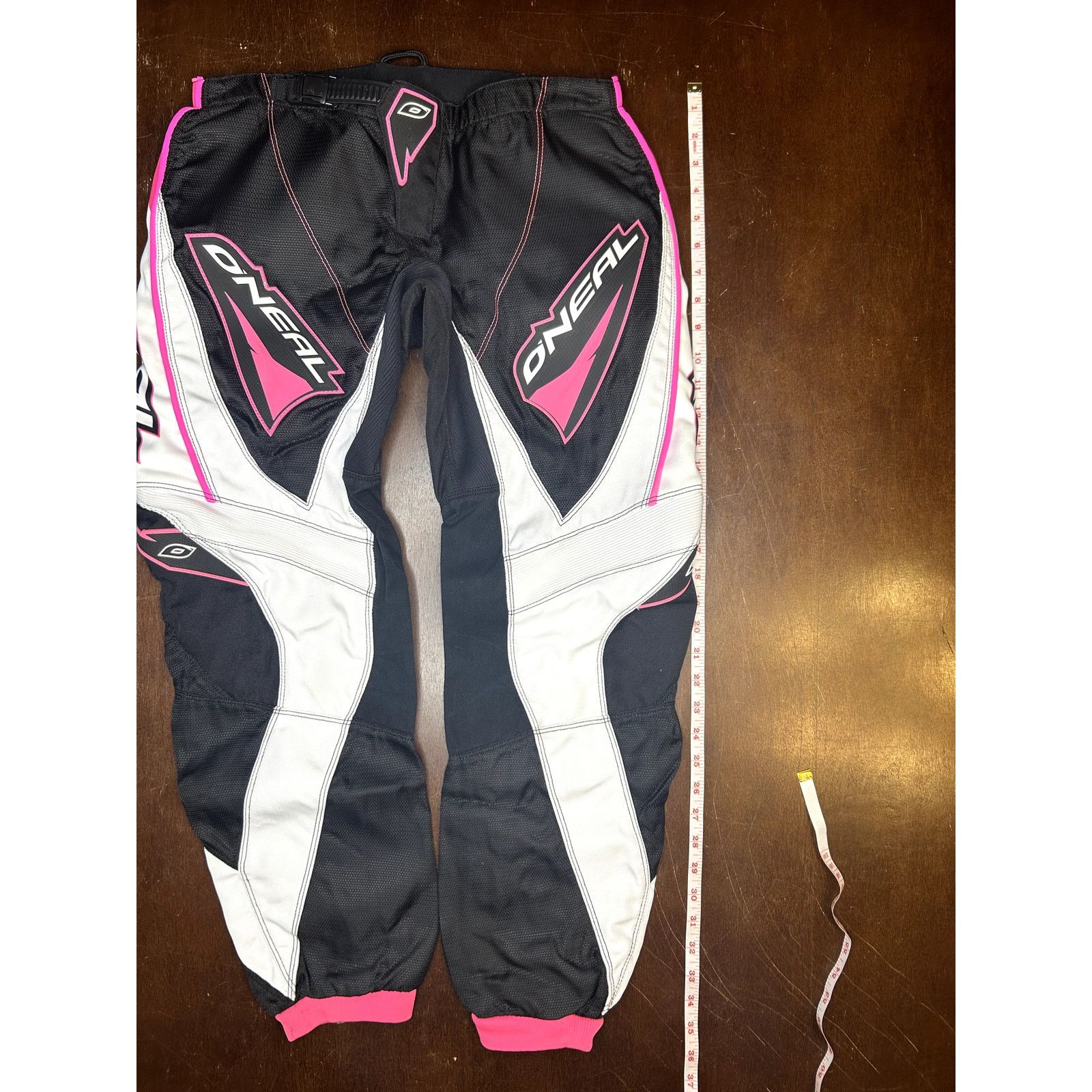 O'Neill VTG Y2K Pink Motocross ATV O'Neal Element Pants Racing Gear Size 32" / US 10 / IT 46 - 9 Thumbnail