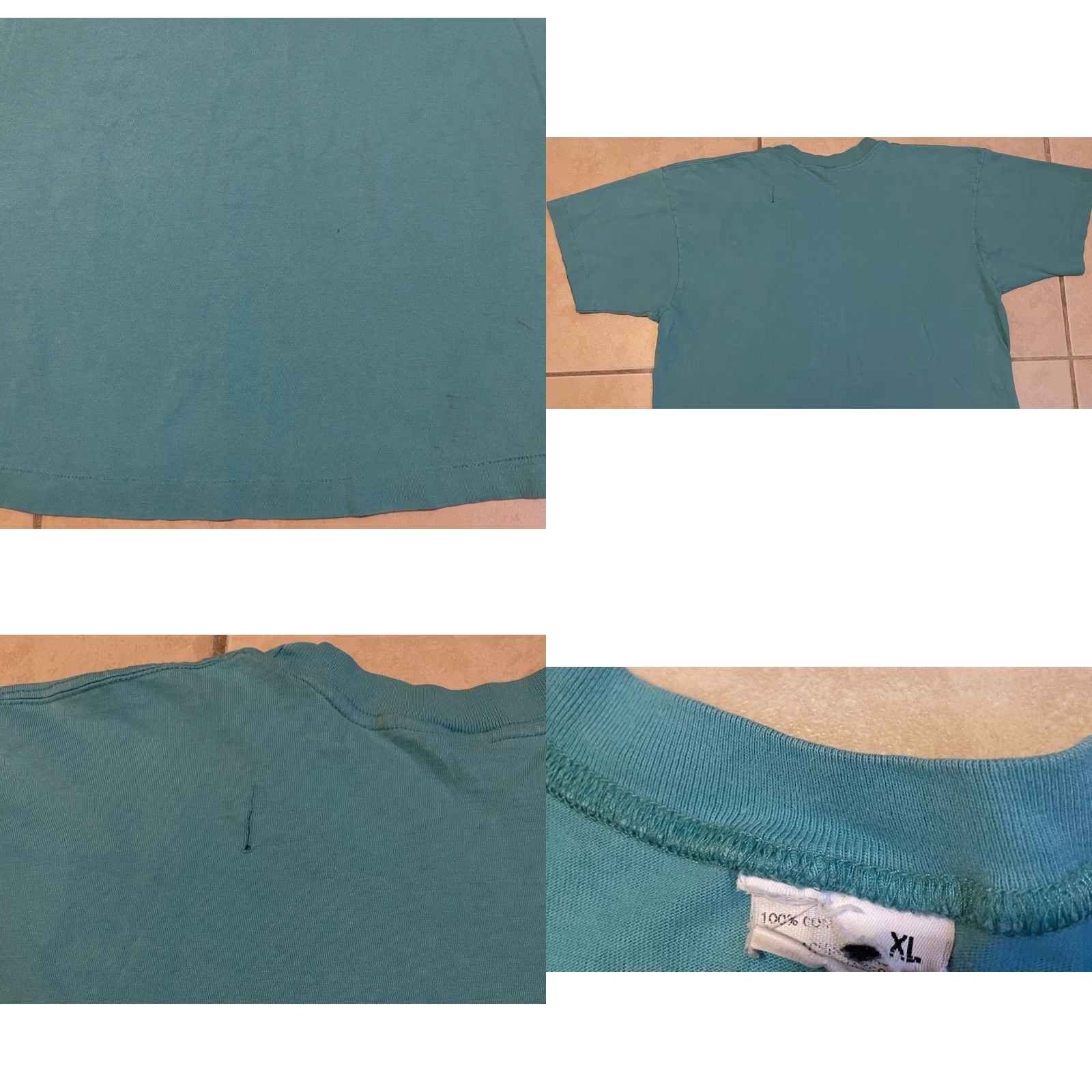 Vintage VINTAGE Myrtle Beach 80s Faded Shirt L USA Surf Beach Grunge Art Ocean Pacific Single Stitch T-Shirt Men USA 90s Size US L / EU 52-54 / 3 - 9 Thumbnail