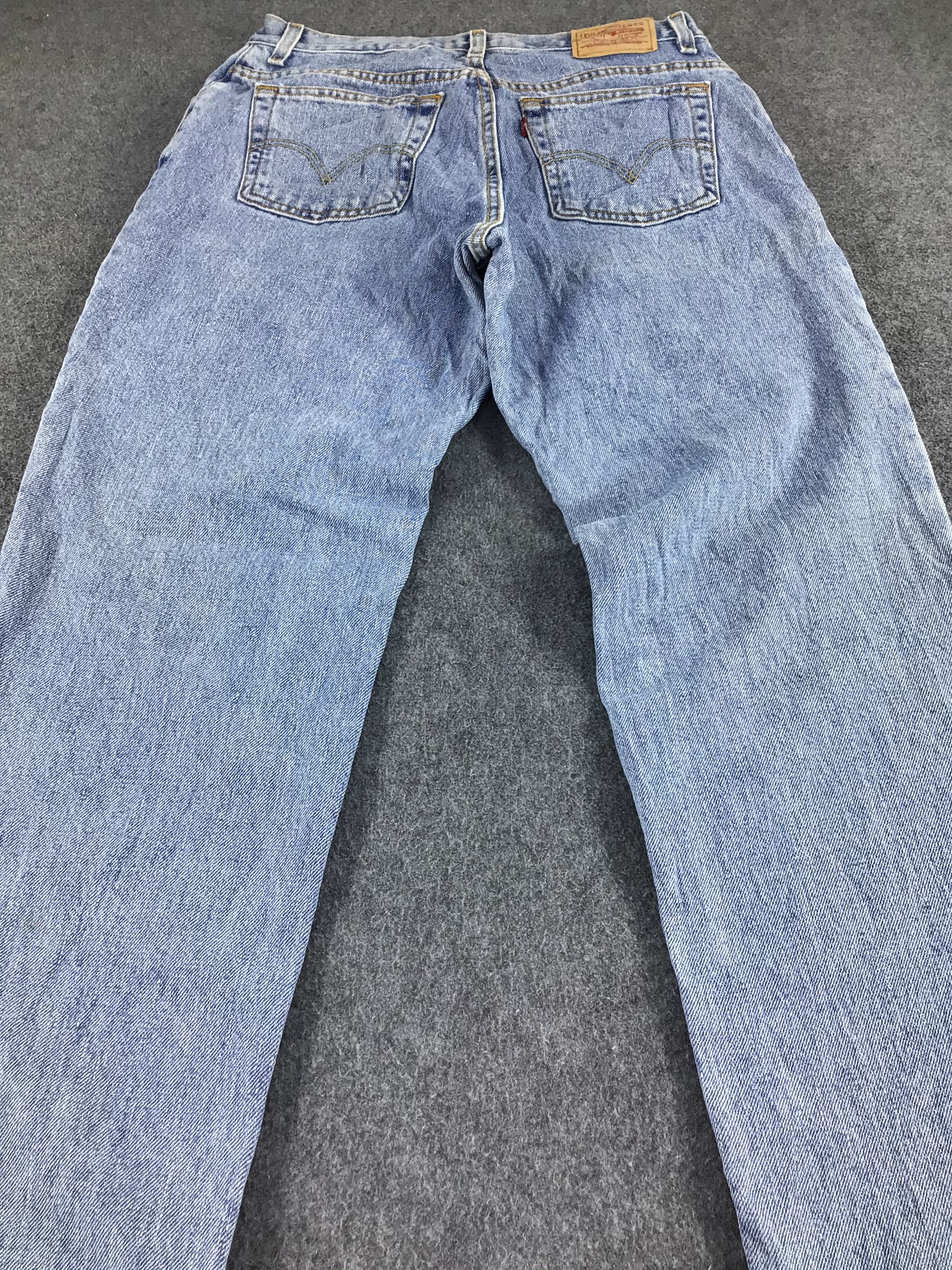 Levi's Vintage Levis 550 Jeans Blue Stone Washed -J523 Size US 31 - 4 Thumbnail
