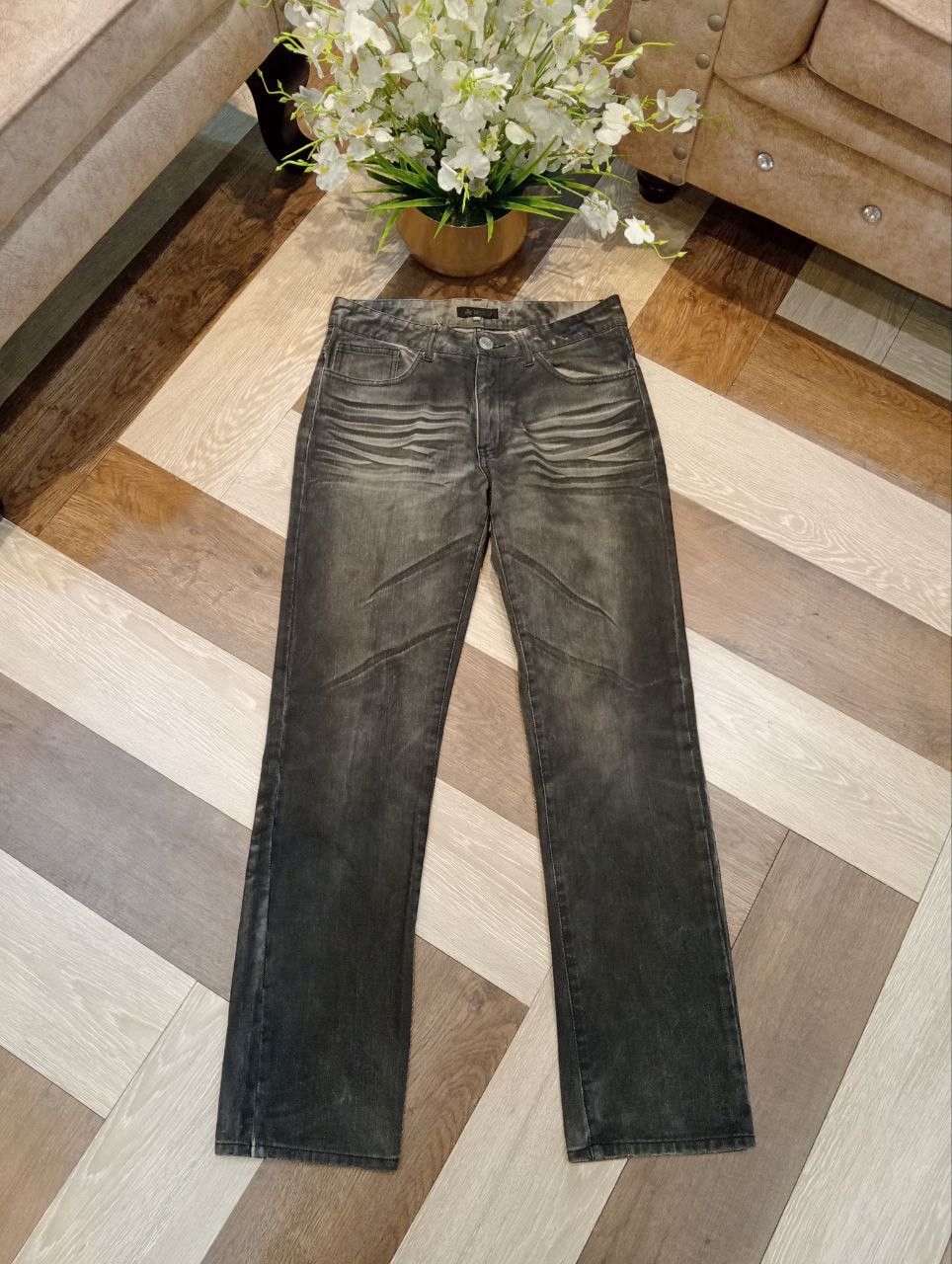 Japanese Brand JAPANESE GROSSO COLLECTION DISTRESSED LOOK JEANS - SIZE 30 Size US 30 / EU 46 - 1 Thumbnail