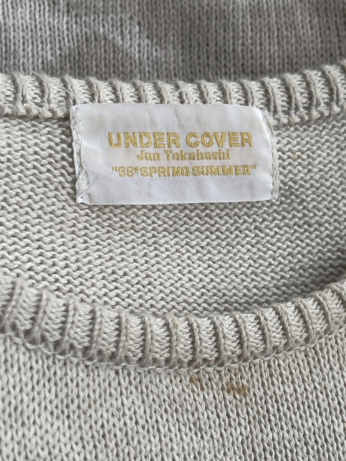 Jun Takahashi SS1998 Undercover Jun Takahashi Knit Sweater Size S / US 4 / IT 40 - 4 Thumbnail