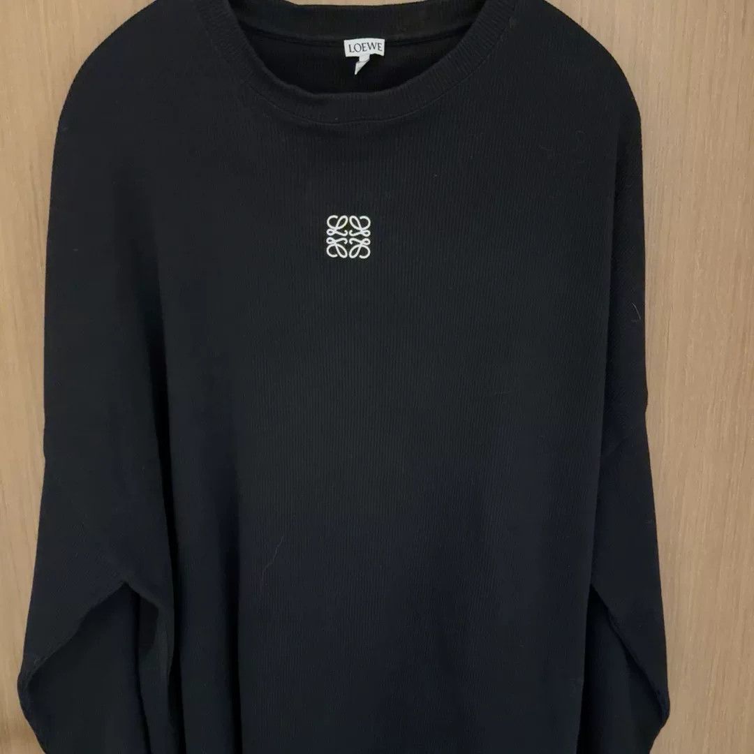 Loewe black long sleeve shirt by loewe Size US XXL / EU 58 / 5 - 1 Thumbnail