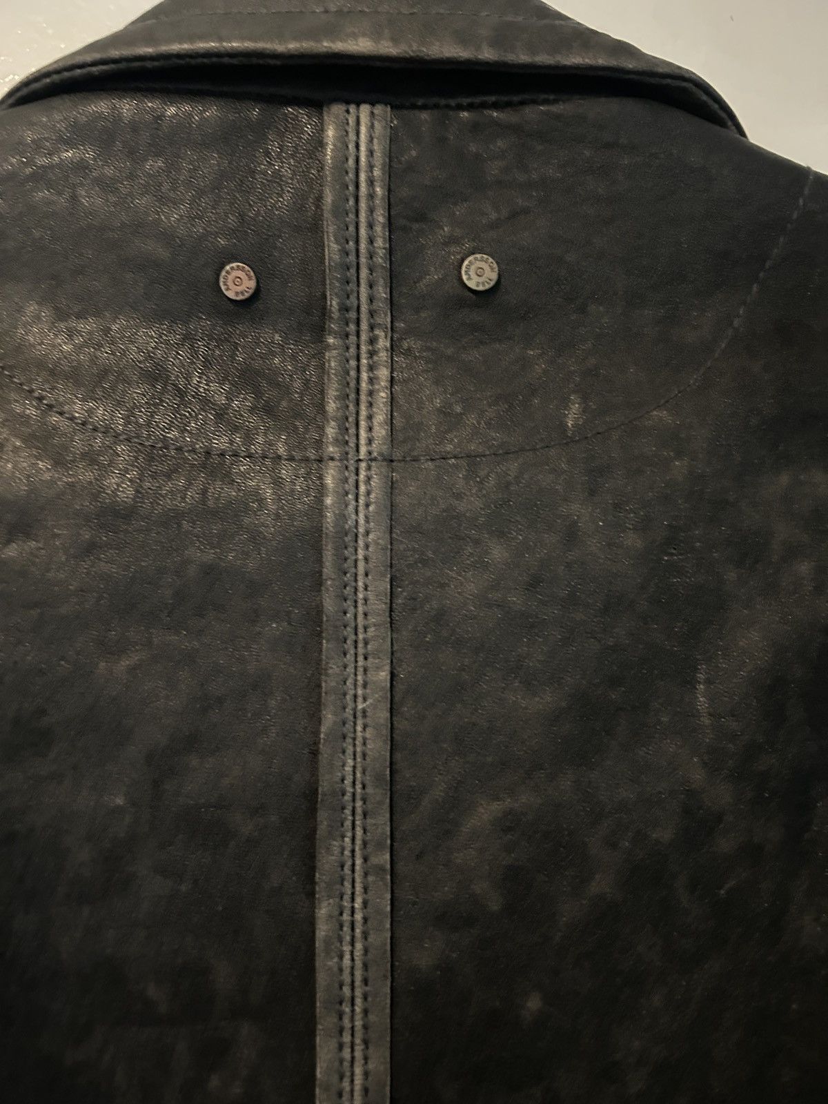 Andersson Bell Andersson Bell New Daddy Classic Distressed Leather Jacket Size US S / EU 44-46 / 1 - 8 Thumbnail