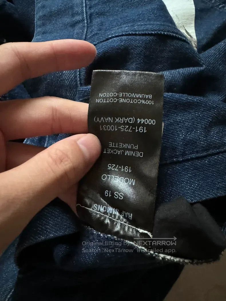 Raf Simons Raf Simons Portrait denim jacket Size US M / EU 48-50 / 2 - 3 Thumbnail