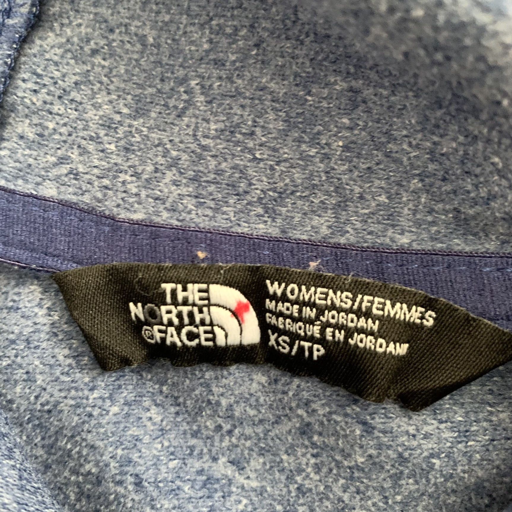 The North Face The North Face Jacket Womens XS Full Zip Hooded Blue Heather Blue - XS, Regular, Jacket, The North Face, Colorblock, ZIP, Casual, Women Size XS / US 0-2 / IT 36-38 - 2 Thumbnail