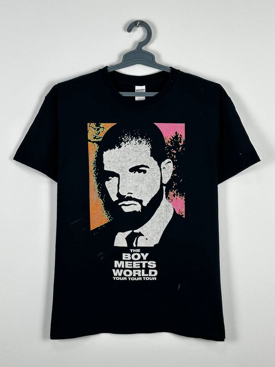 Band Tees × Drake × Rap Tees Vintage Drake Boy Meets The World Tour Rap T Shirt Size US L / EU 52-54 / 3 - 1 Thumbnail