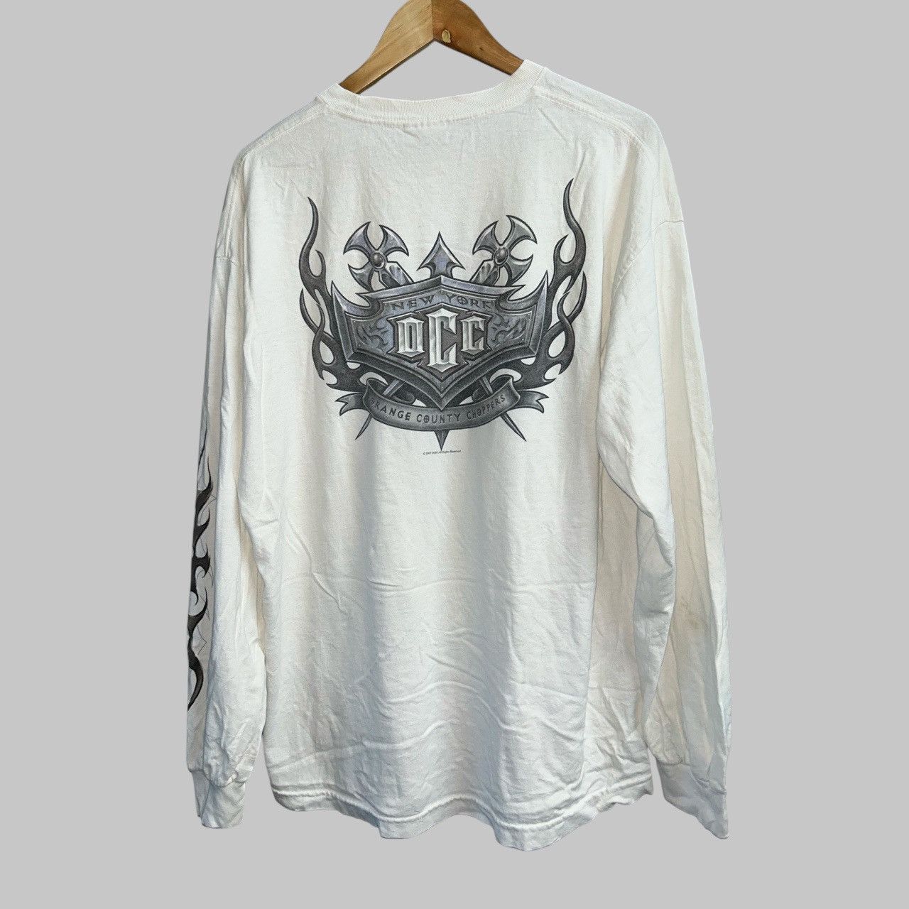 Alstyle Orange County Choppers OCC Motorclub Longsleeve Tee Size US XL / EU 56 / 4 - 4 Thumbnail