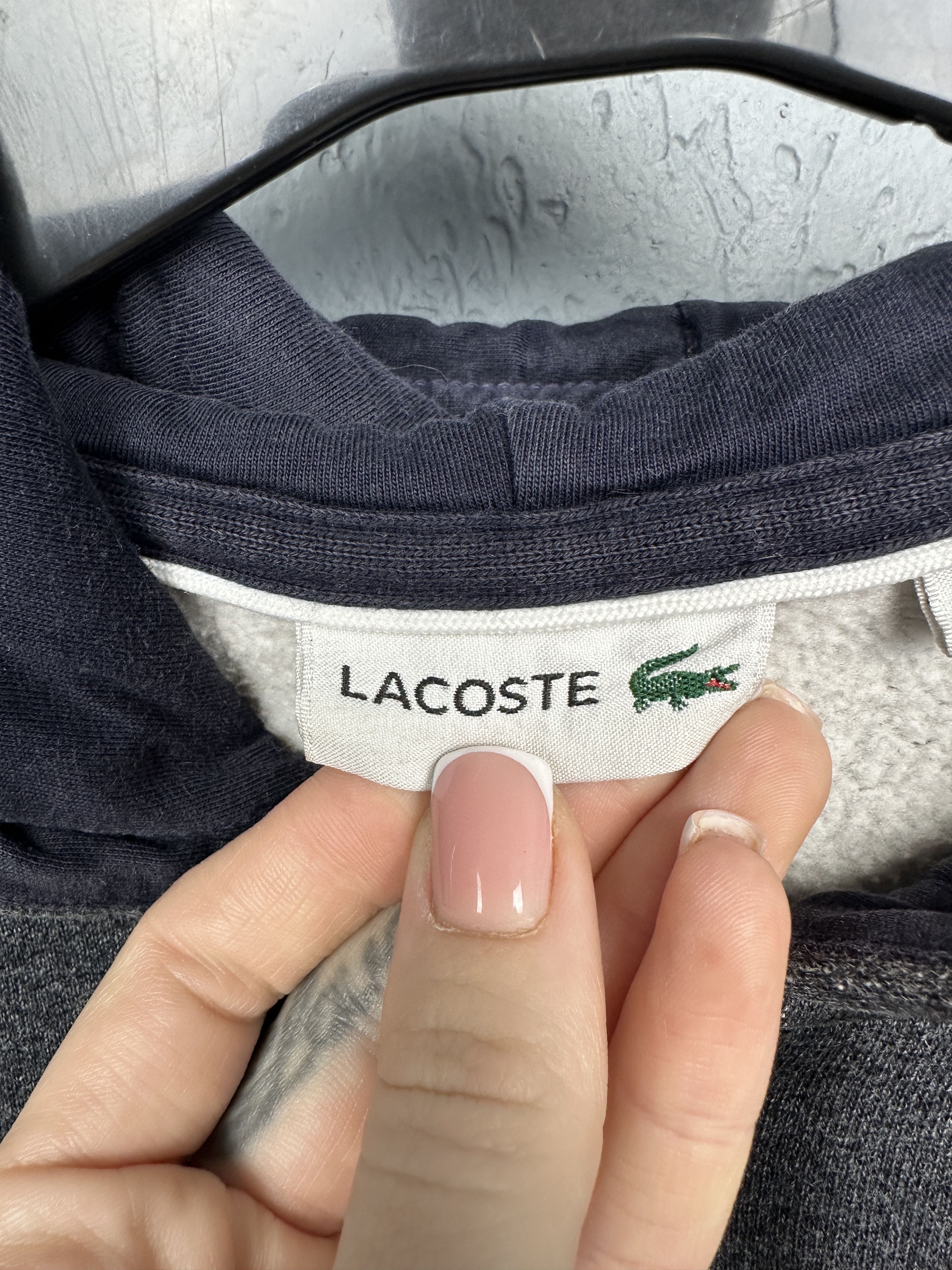 Lacoste Mens Zip Hoodie