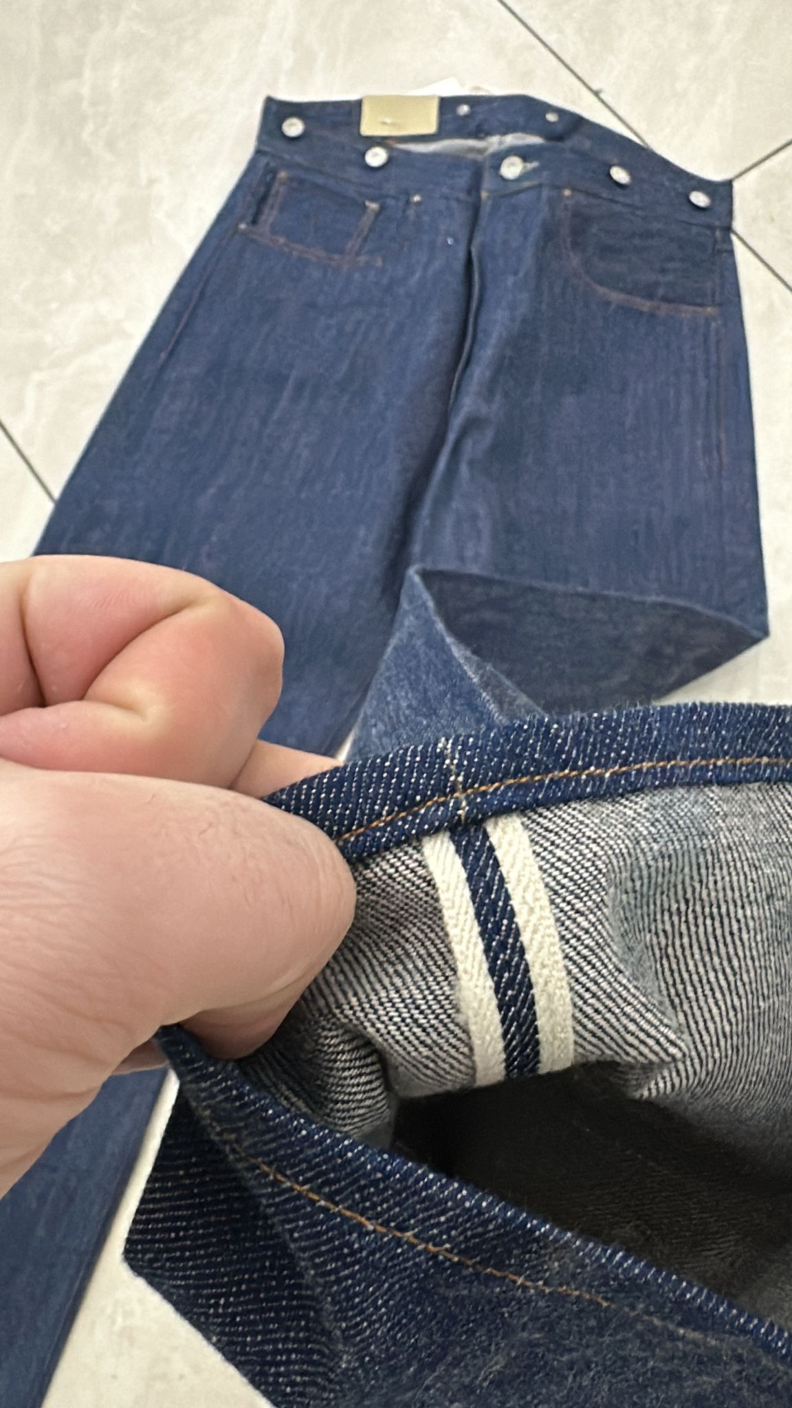 Levi's Vintage Clothing LVC Levi's Vintage Clothing 1890 501XX BigE Selvedge Jeans Size US 32 / EU 48 - 6 Thumbnail
