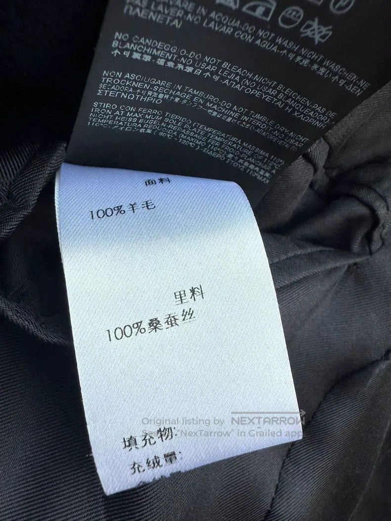 Saint Laurent Paris Saint Laurent Paris Navy Gold Button Coat. Size US XS / EU 42 / 0 - 6 Thumbnail