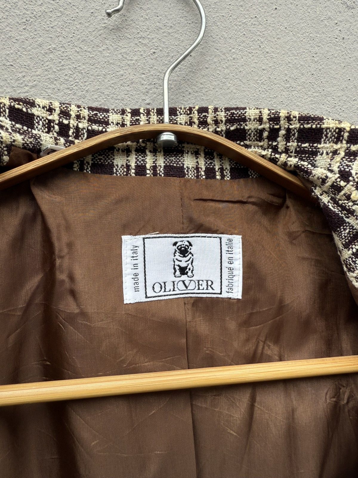 Valentino VALENTINO Double Collar Tweed Dice 🎲 Button Blazer Jacket Size M / US 6-8 / IT 42-44 - 14 Thumbnail