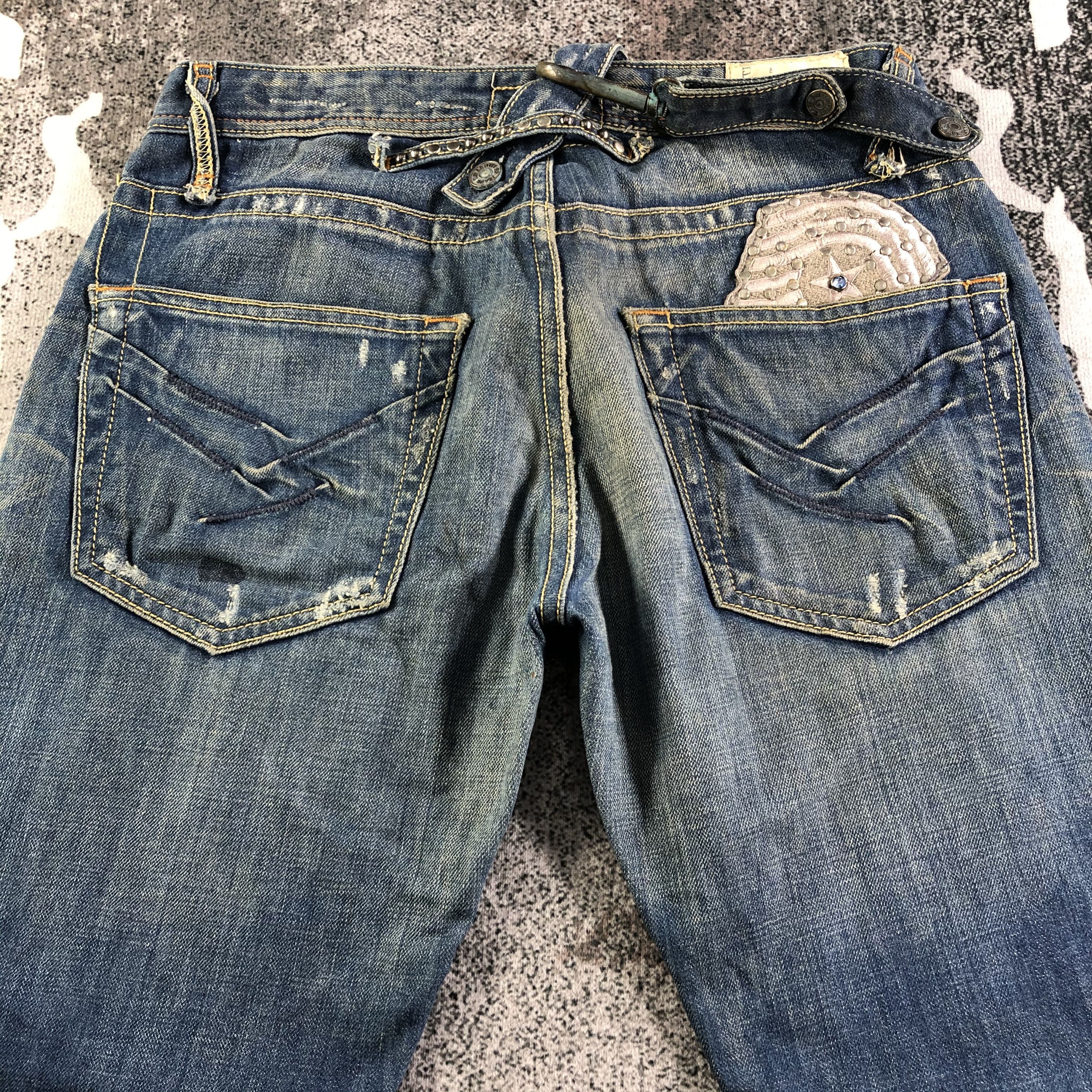 Jimmy Taverniti Jimmy Taverniti Jeans Distressed Denim KJ2453 Size US 30 / EU 46 - 4 Thumbnail