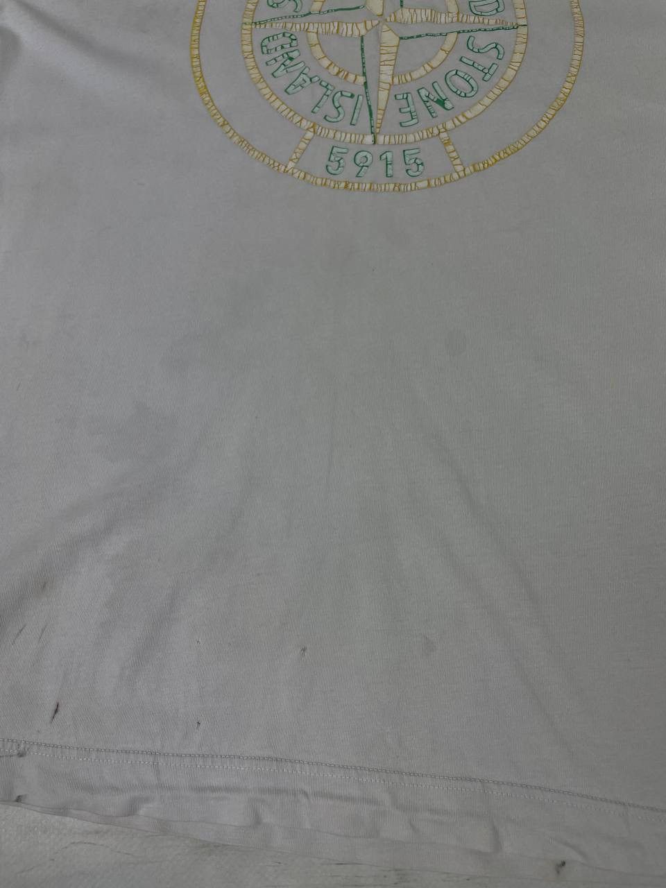 Stone Island Vintage Stone Island T Shirt Very Trashed Crezy Distressed Size US S / EU 44-46 / 1 - 6 Thumbnail