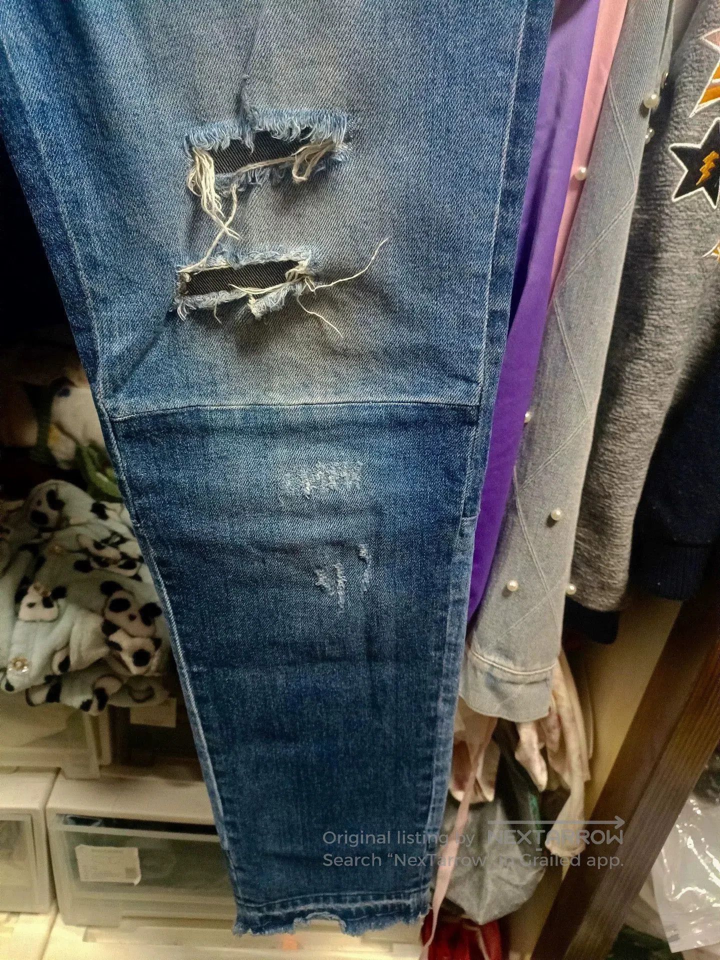 Dolce & Gabbana Dolce&Gabbana Sacred Heart Crown Jeans. Size US 32 / EU 48 - 6 Thumbnail