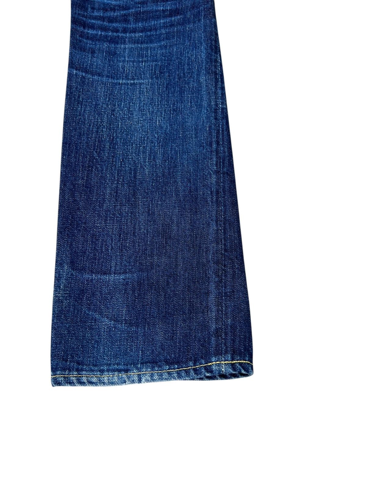 Full Count & Co. Vintage Full Count Japan Hidden Rivets Denim Selvedge Jeans Size US 27 - 24 Thumbnail