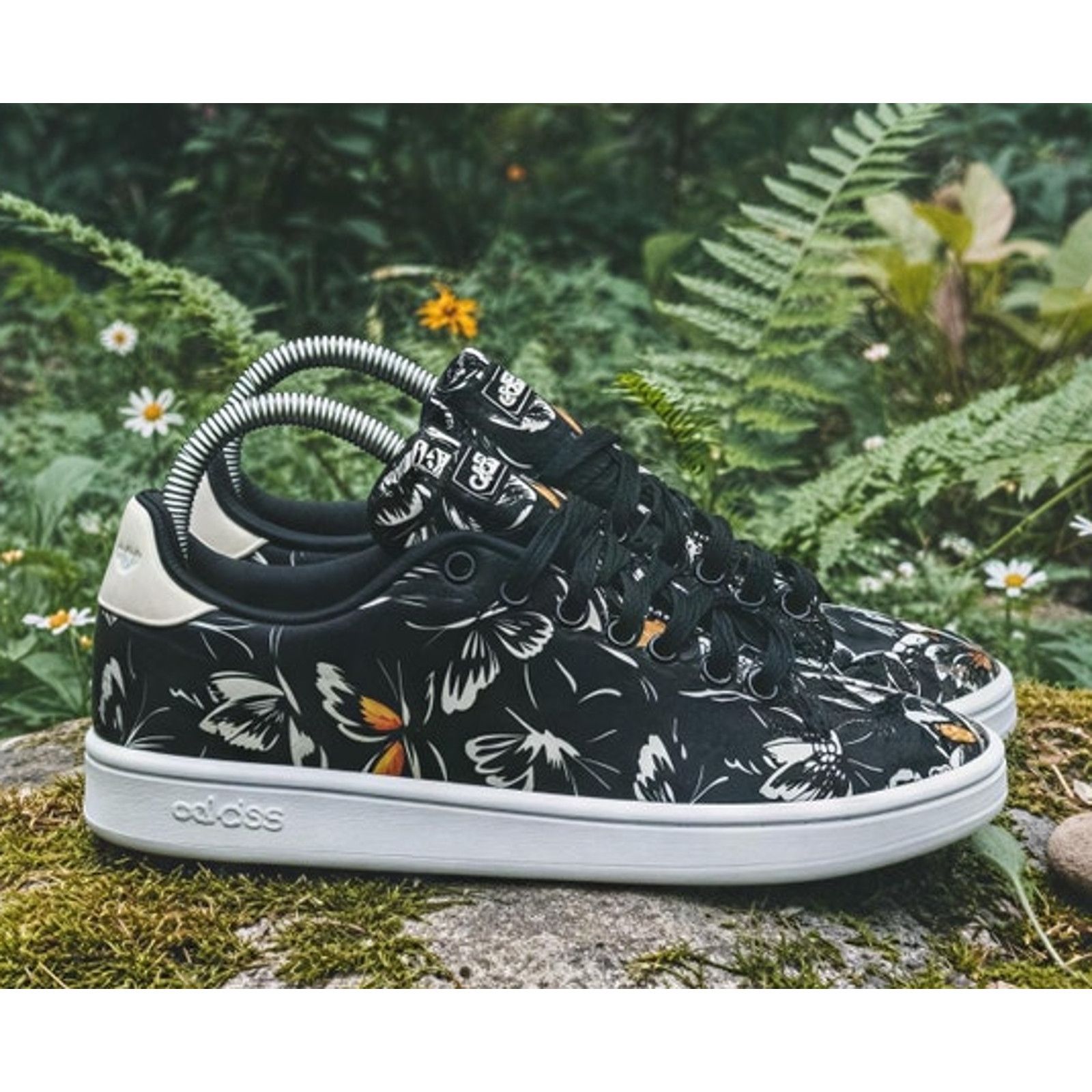 Adidas adidas x FARM Rio Womens Size 6.5 Sneakers Black Floral Size US 6.5 / IT 36.5 - 1 Thumbnail