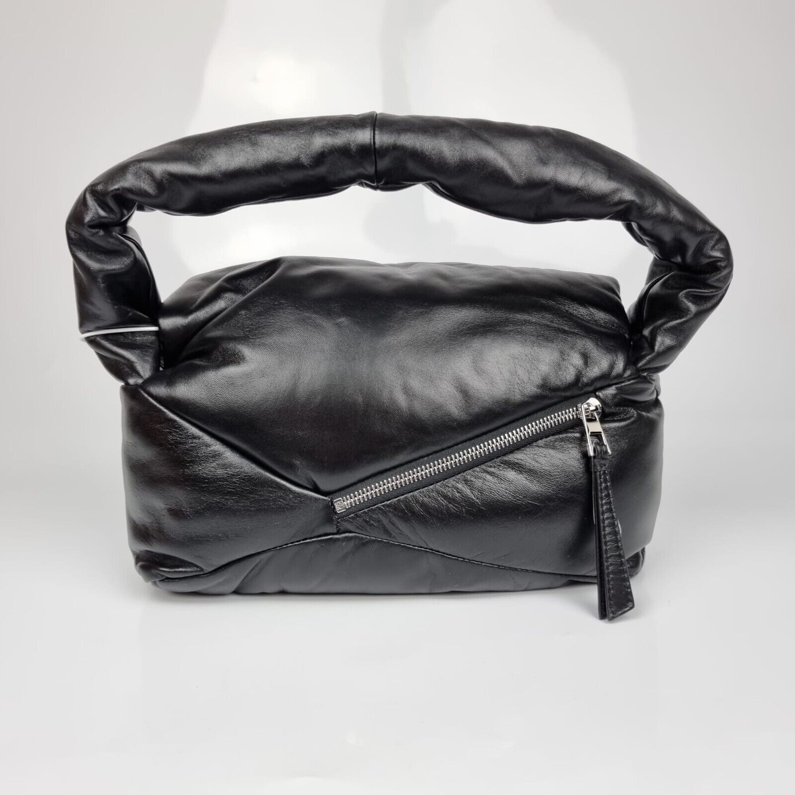 Loewe Loewe Puzzle Black Puff Hobo Shoulder Bag New Size ONE SIZE - 11 Thumbnail