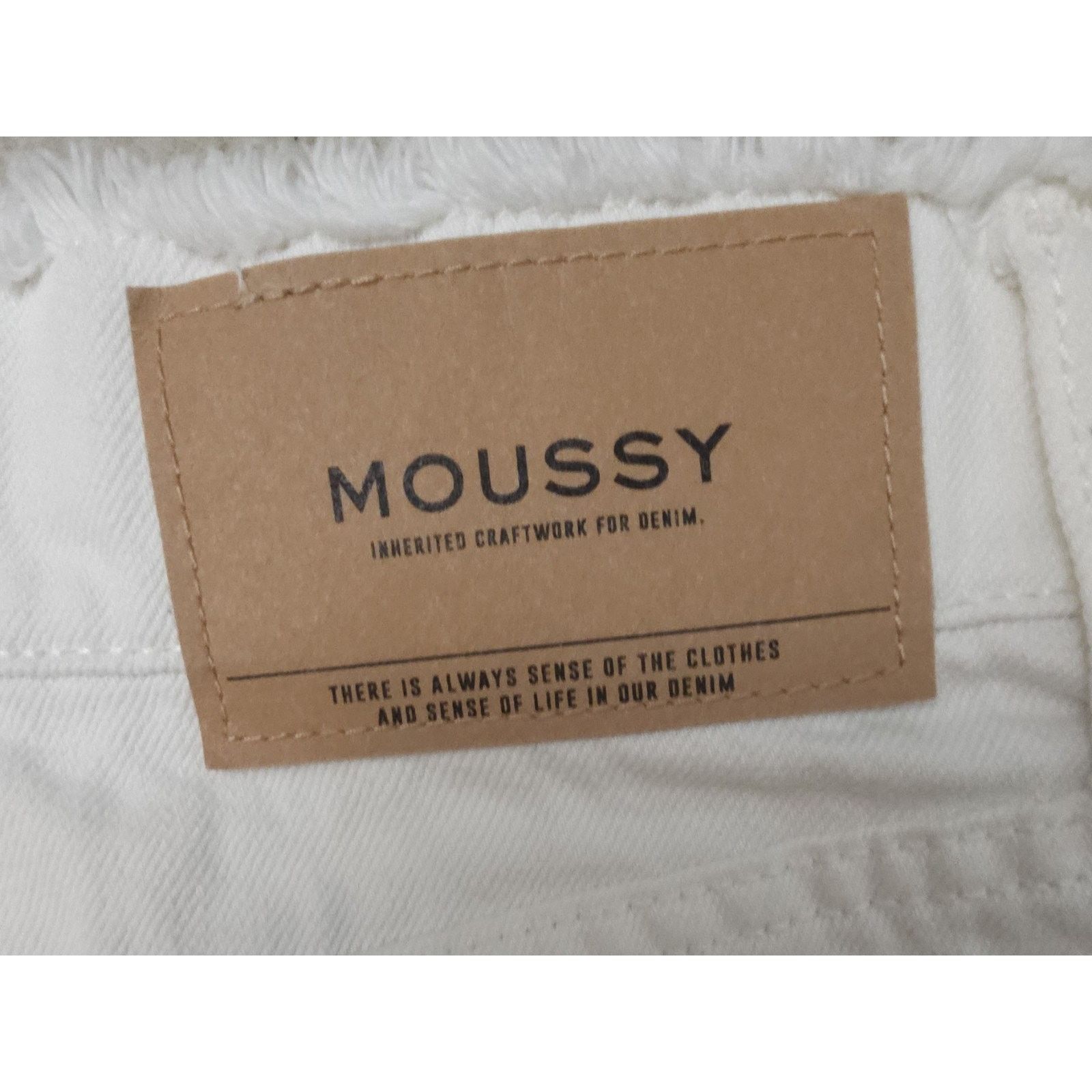 MOUSSY Moussy Vintage Custom Made Hand Crafted skirt frayed hem 2 Size 26" / US 2 / IT 38 - 3 Thumbnail