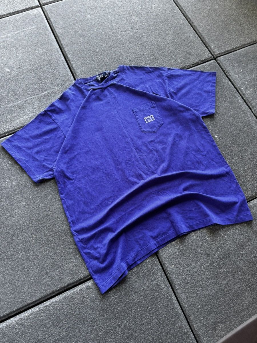 Polo Ralph Lauren CRAZY VINTAGE 90's POLO RALPH LAUREN POLO SPORT POCKET TEE Size US XXL / EU 58 / 5 - 1 Thumbnail