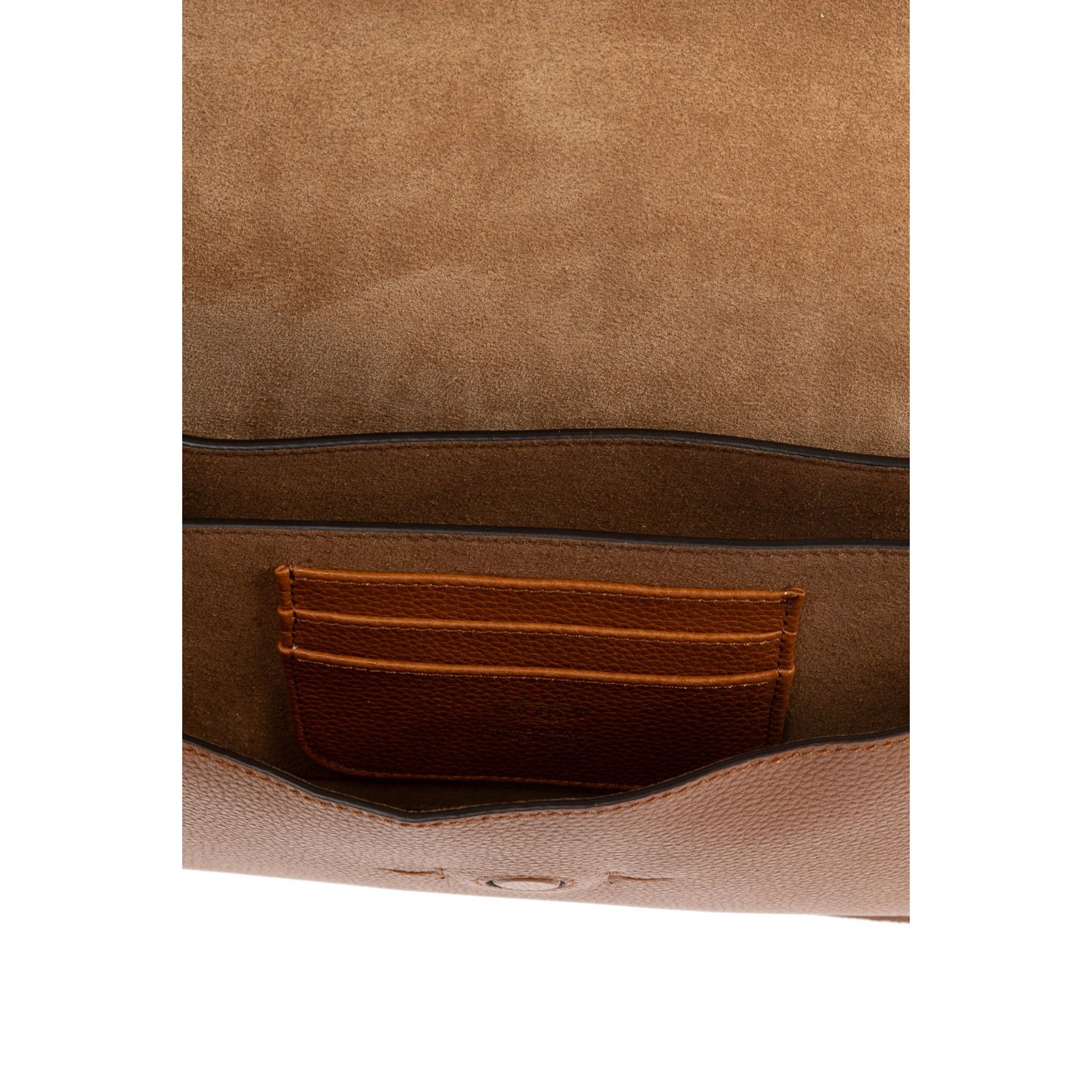 Tod's Tod’s Brown Grained Leather Shoulder Bag New & Authentic Size ONE SIZE - 4 Thumbnail