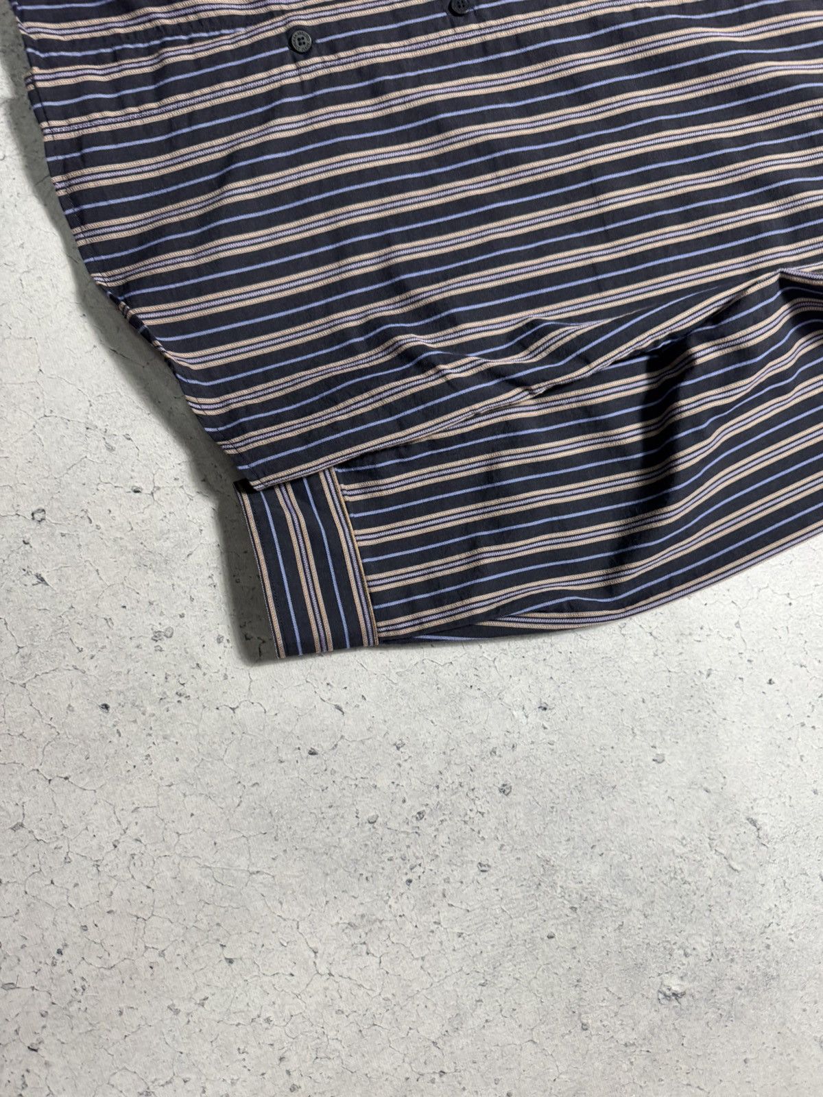 Versace Jeans Couture Versace Jeans Couture Striped Button Up Shirt Size L Luxury Size US L / EU 52-54 / 3 - 3 Thumbnail