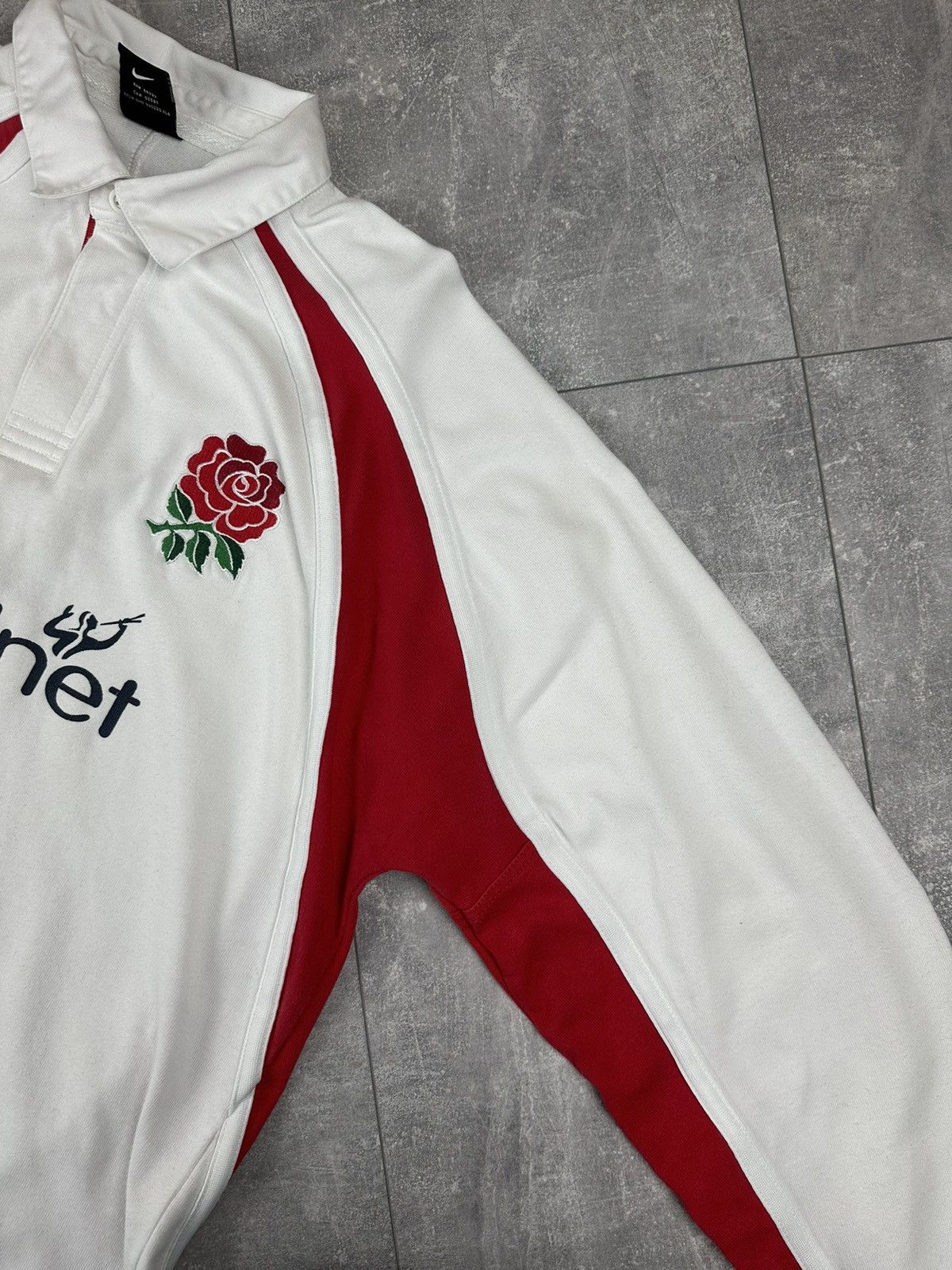 Nike Nike England Rugby Long Sleeve Vintage 1999/2001 Jersey Size US L / EU 52-54 / 3 - 9 Thumbnail