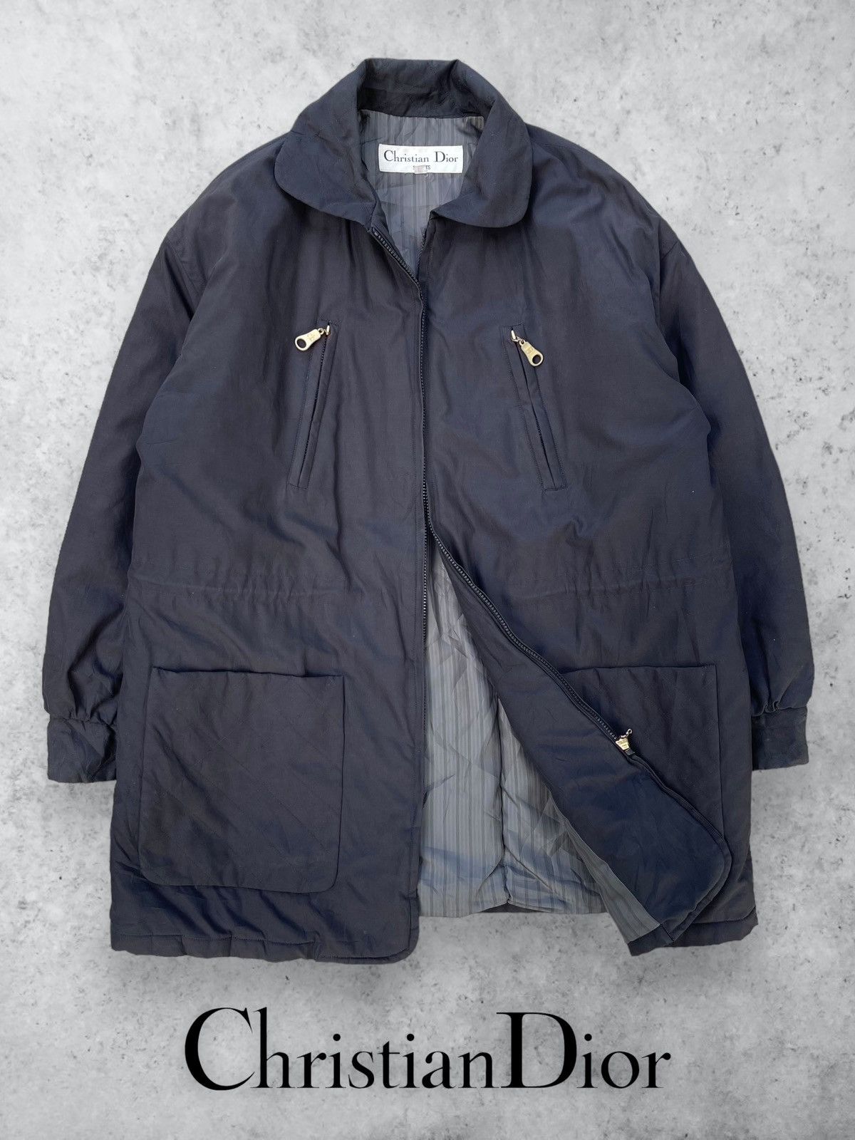🔥Vintage Christian Dior Zipper Light Jacket