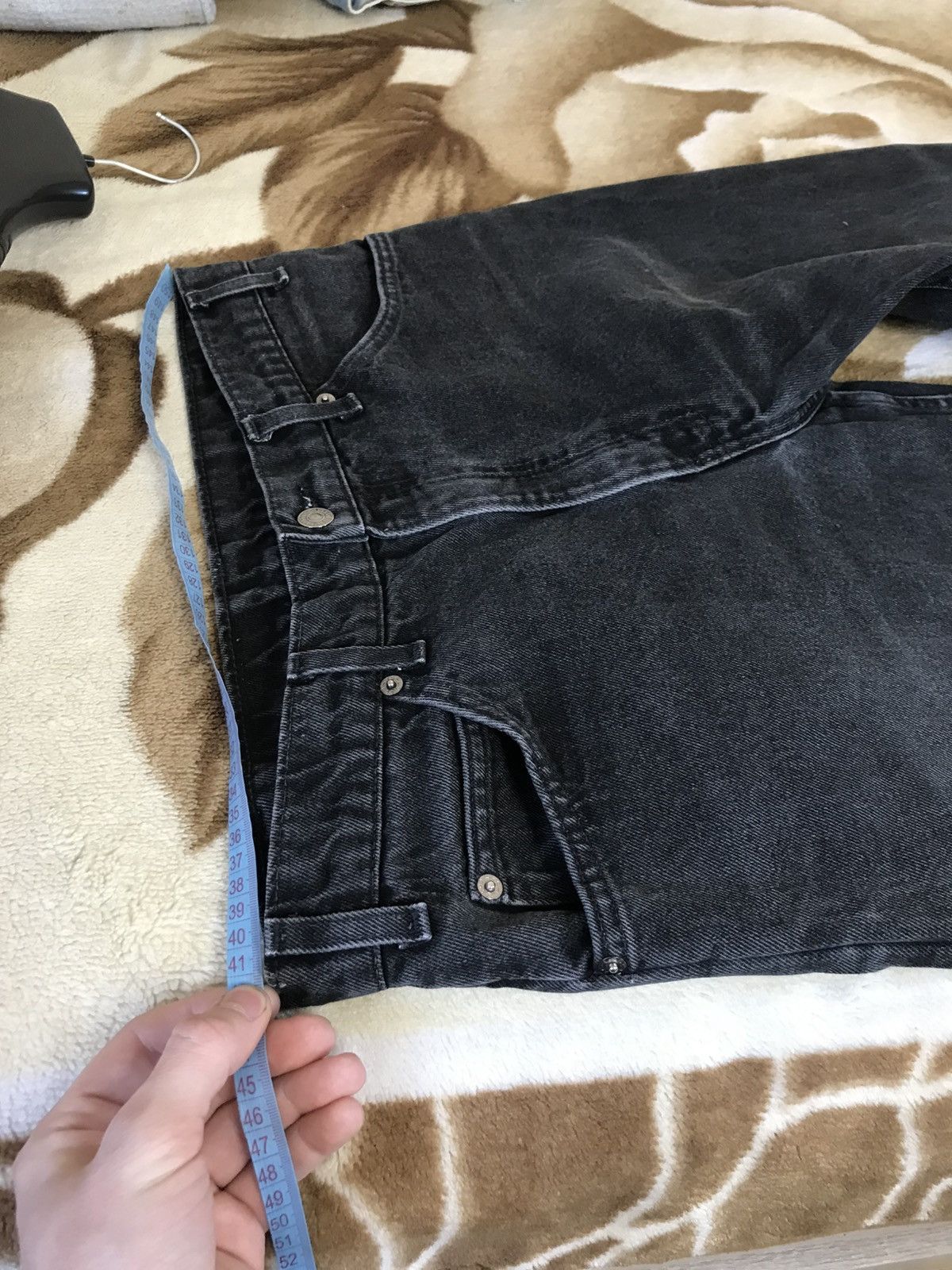 Levi's × Levi's Vintage Clothing 🔥 Vintage Levis 550 Distressed Denim Washed Pants Jeans Size US 34 / EU 50 - 15 Thumbnail