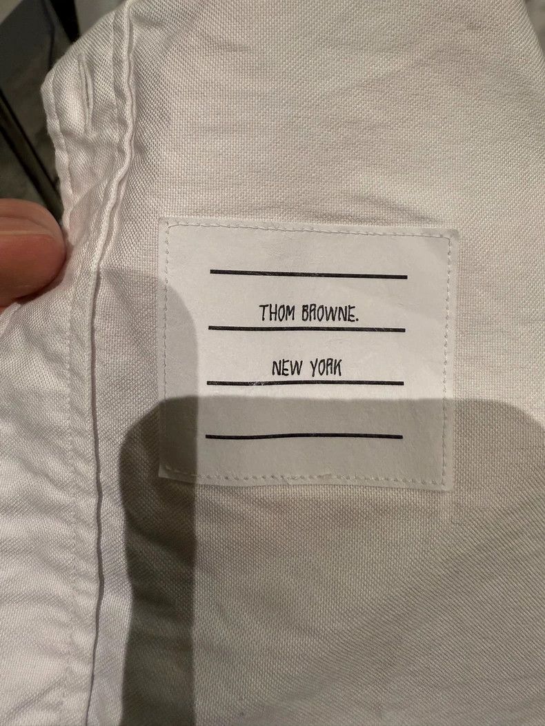 Thom Browne Thom Browne Rare light-colored collar three-color standard Size US S / EU 44-46 / 1 - 4 Thumbnail