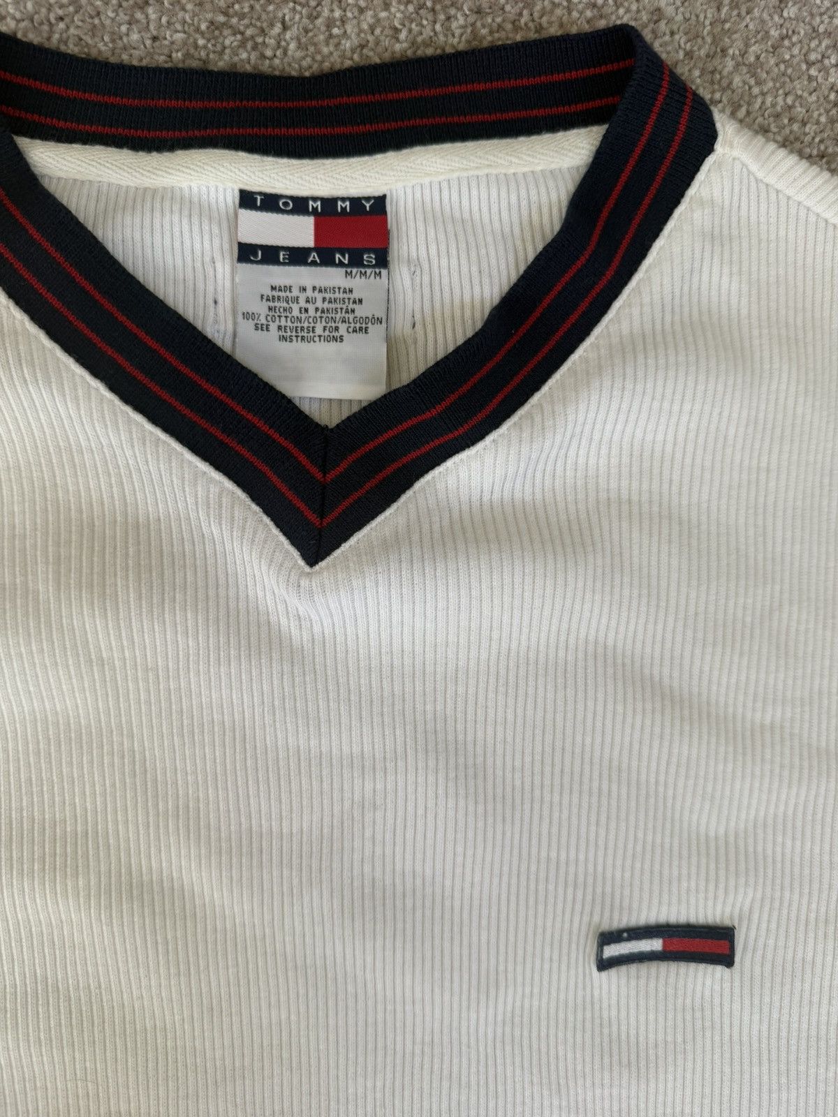 Tommy Hilfiger Vintage tommy hilfiger tee - tags still on Size US M / EU 48-50 / 2 - 2 Thumbnail