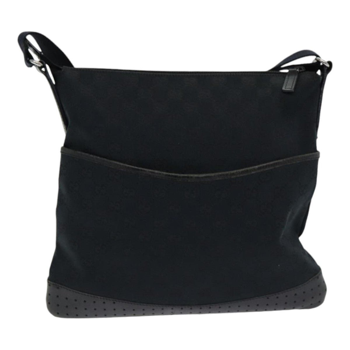 Gucci GUCCI GG Canvas Shoulder Bag Black Size ONE SIZE - 13 Thumbnail