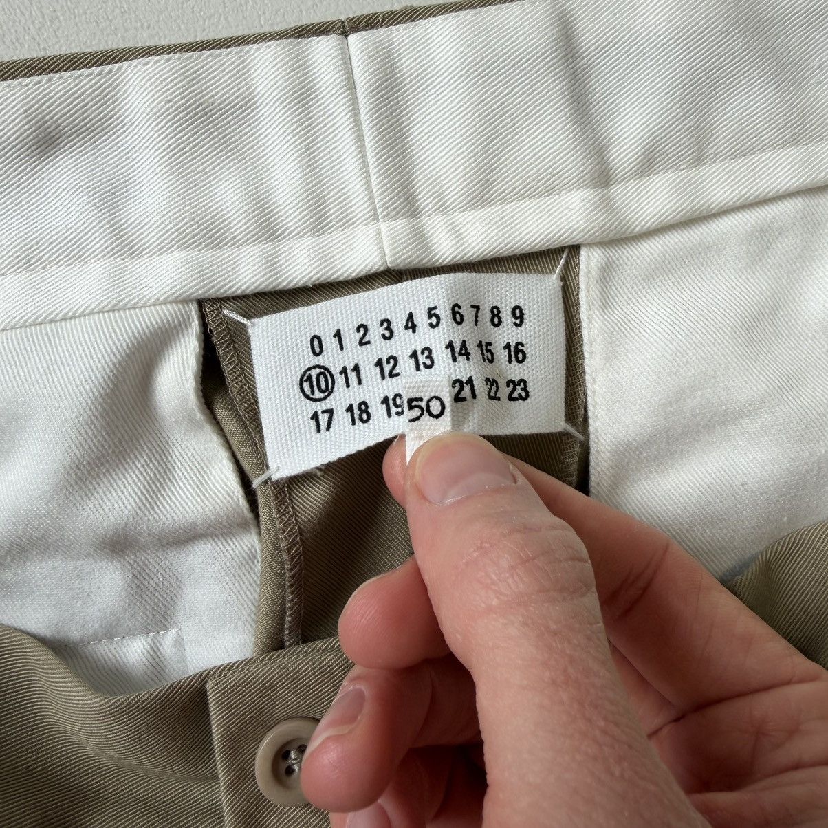 Maison Margiela S/S 22 ‘Reworked Waist Band’ Wide Leg Pants Size US 32 / EU 48 - 6 Thumbnail