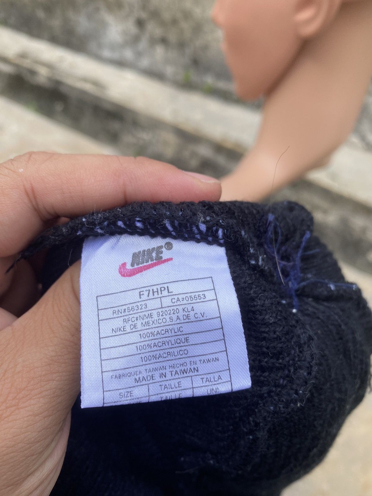 Nike Vintage Nike Beanie Hat Size ONE SIZE - 6 Thumbnail