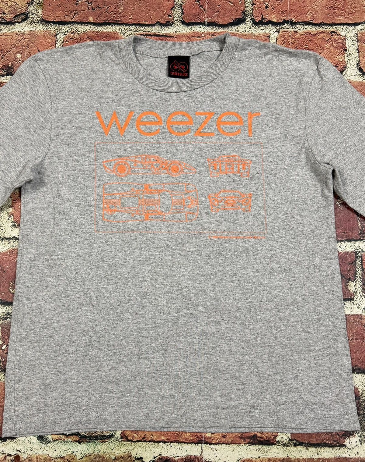 Band Tees Vintage Weezer Race Car 2006 Band T-Shirt Long Sleeve Size S / US 4 / IT 40 - 6 Thumbnail