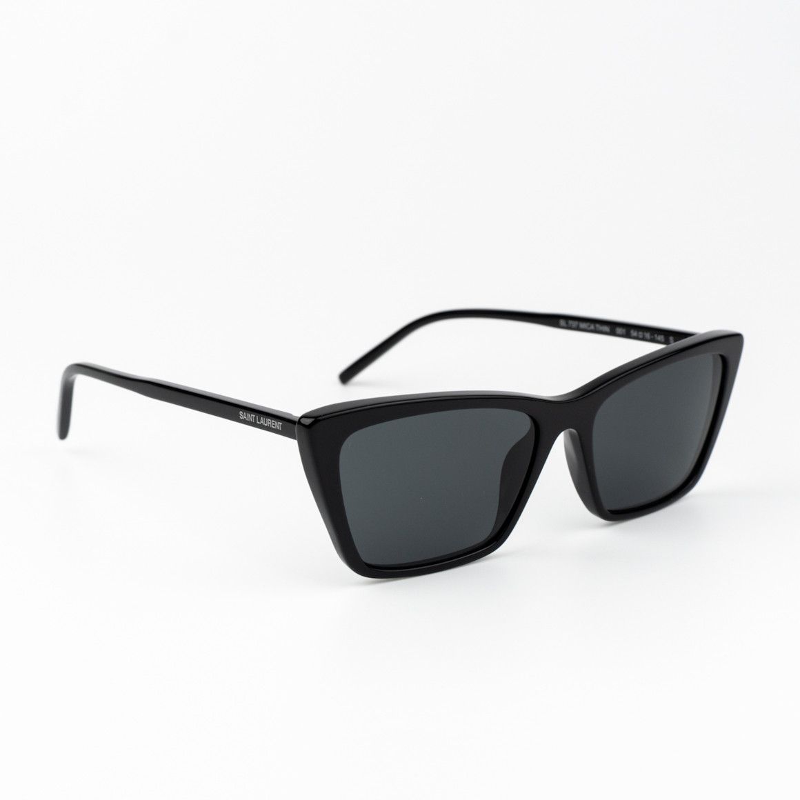 Saint Laurent Paris Saint Laurent Women Sunglasses Black SL737 MICA THIN 001 NEW Size ONE SIZE - 10 Thumbnail