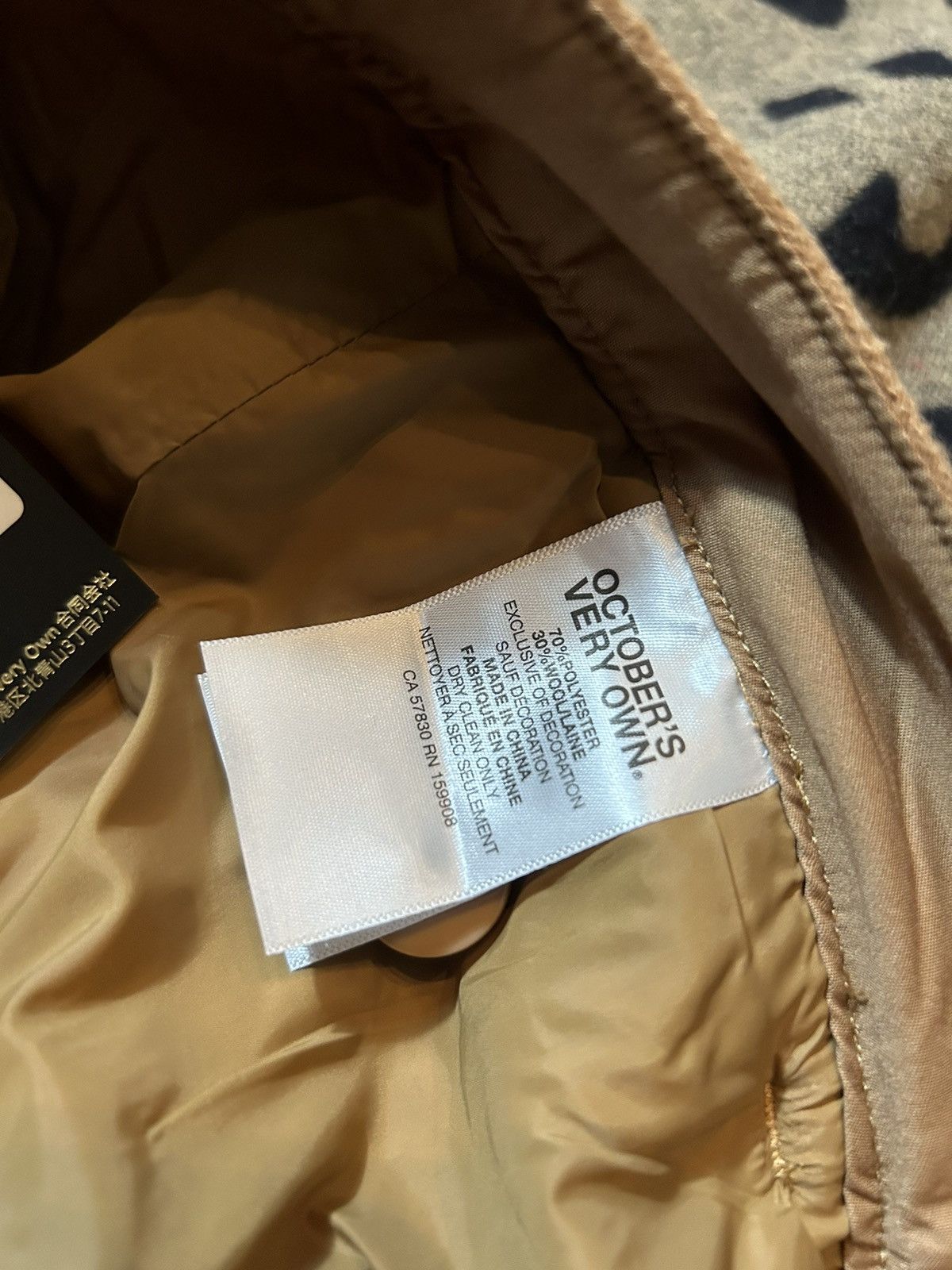 Drake × October's Very Own Octobers Very Own Wool Khaki Cargo Pants Size US 34 / EU 50 - 6 Thumbnail