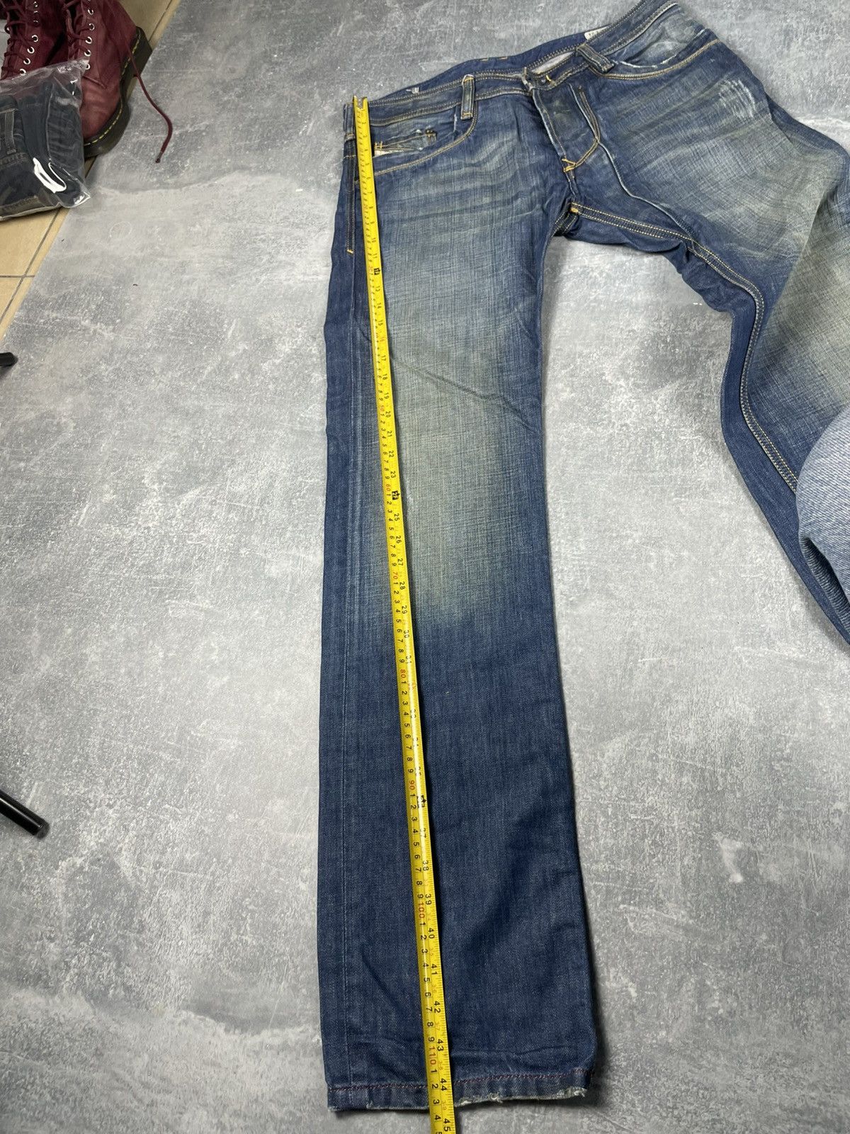 Diesel Streetwear crazy denim jeans Diesel Timmen washed Size US 33 - 8 Thumbnail
